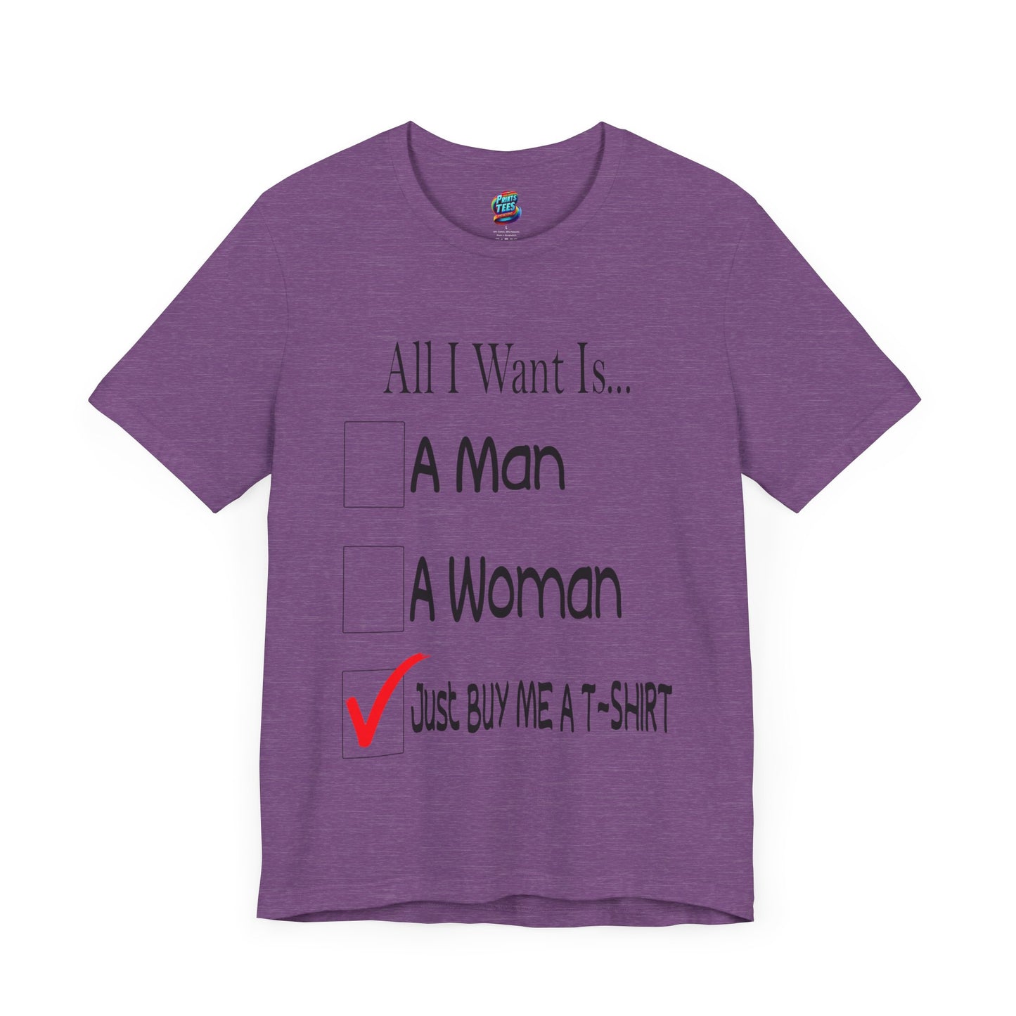 Buy Me A T-Shirt-Jersey Knit T-Shirt