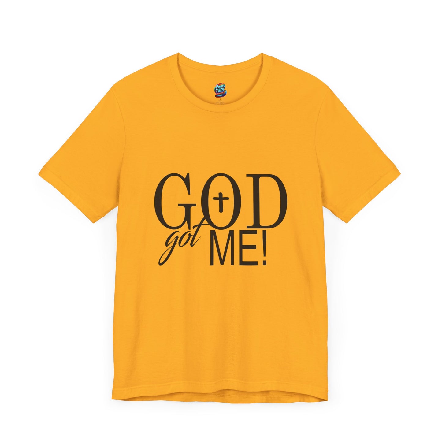 God Got Me-Jersey Knit T-Shirt