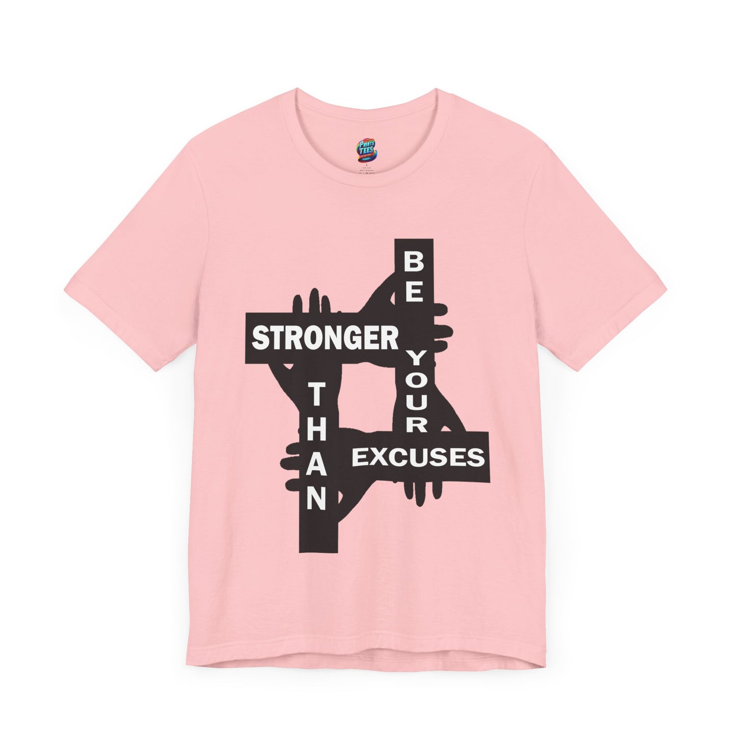 Be Stronger-Jersey Knit T-Shirt