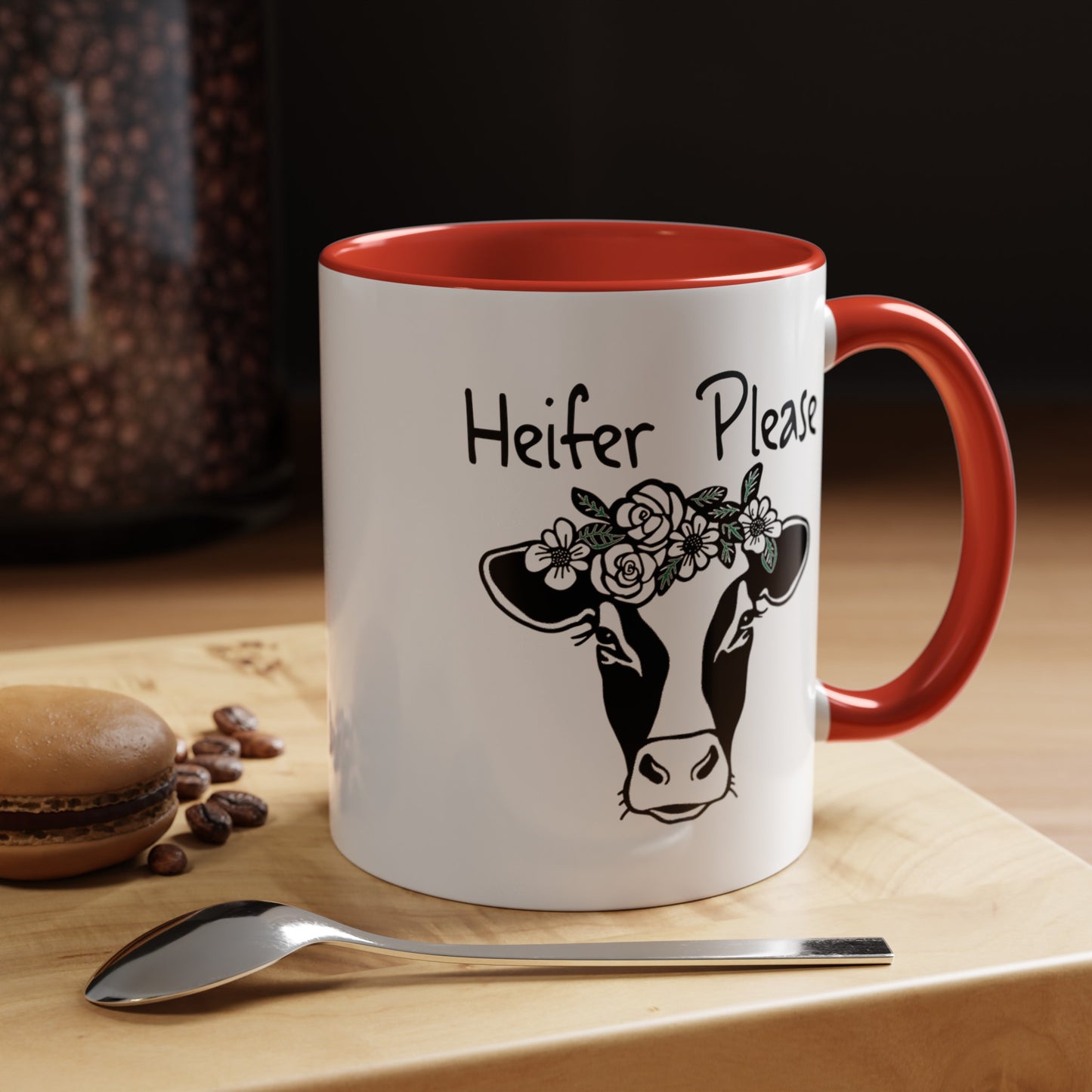 Heifer Please-Accent Coffee Mug (11, 15oz)