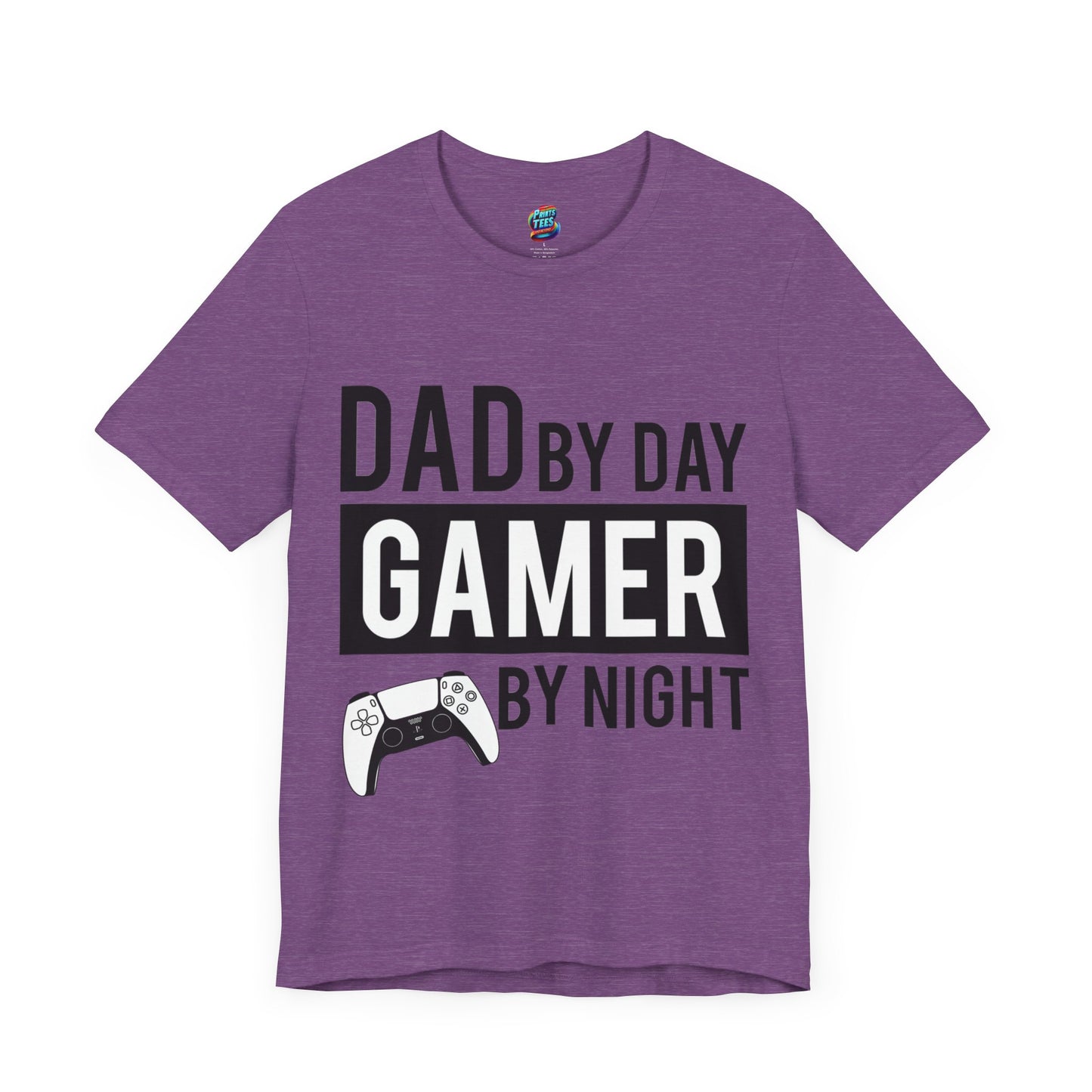 Dad by Day-Jersey Knit T-Shirt