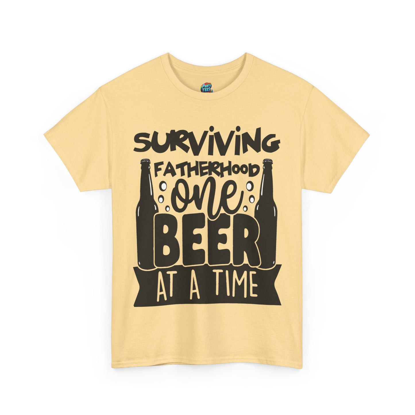 Surviving Fatherhood-Heavy Cotton Classic Tee