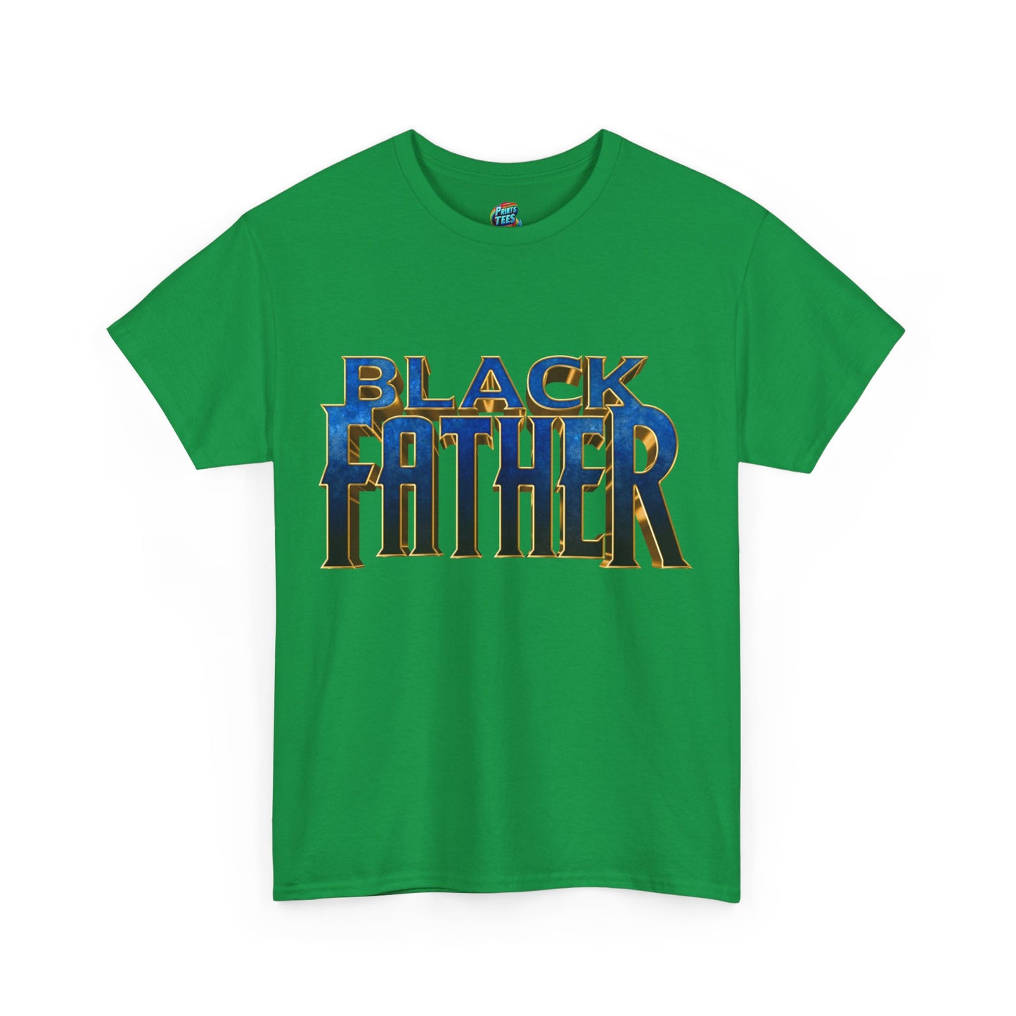 Black Father Panther Style-Heavy Cotton Classic Tee
