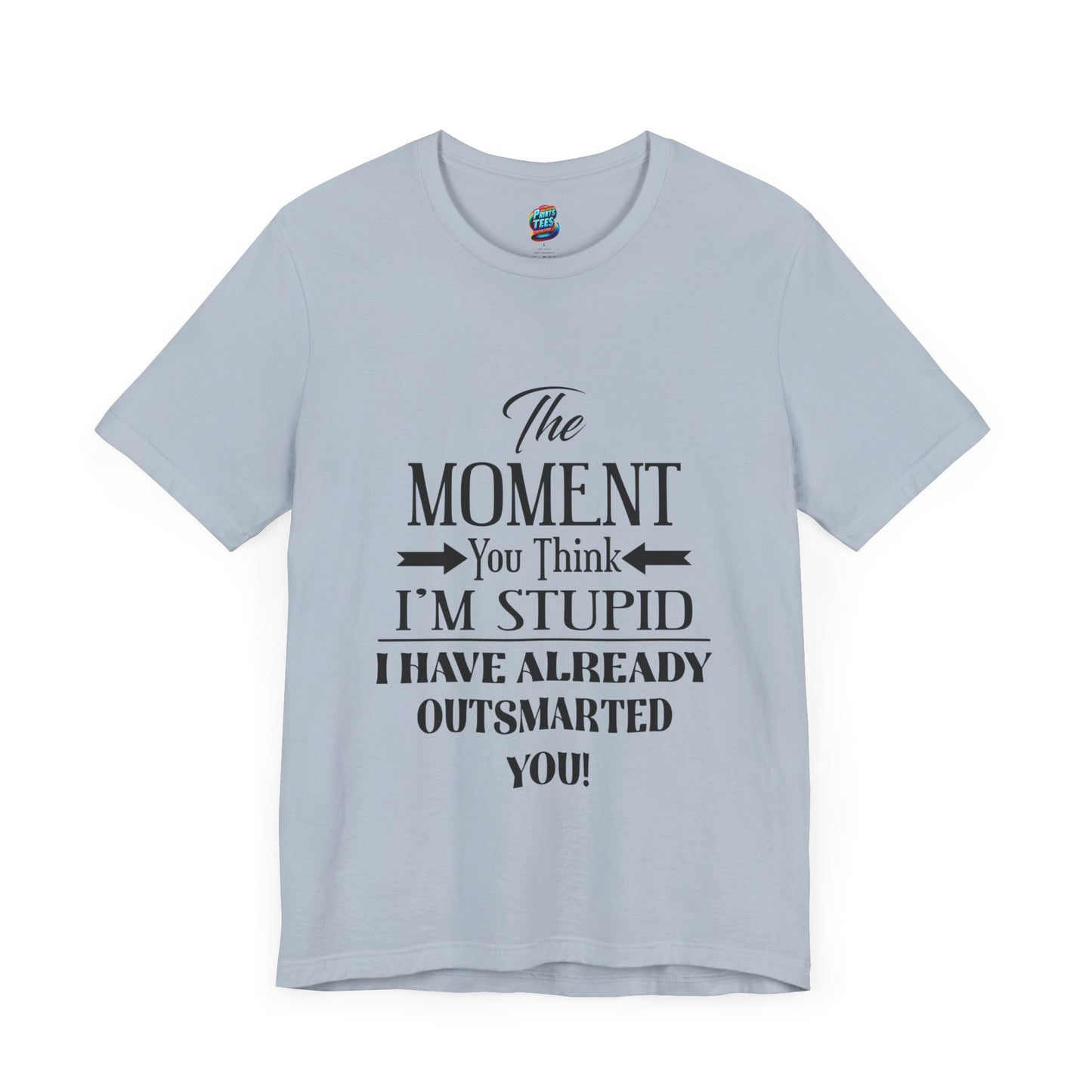 Outsmarted-Jersey Knit T-Shirt
