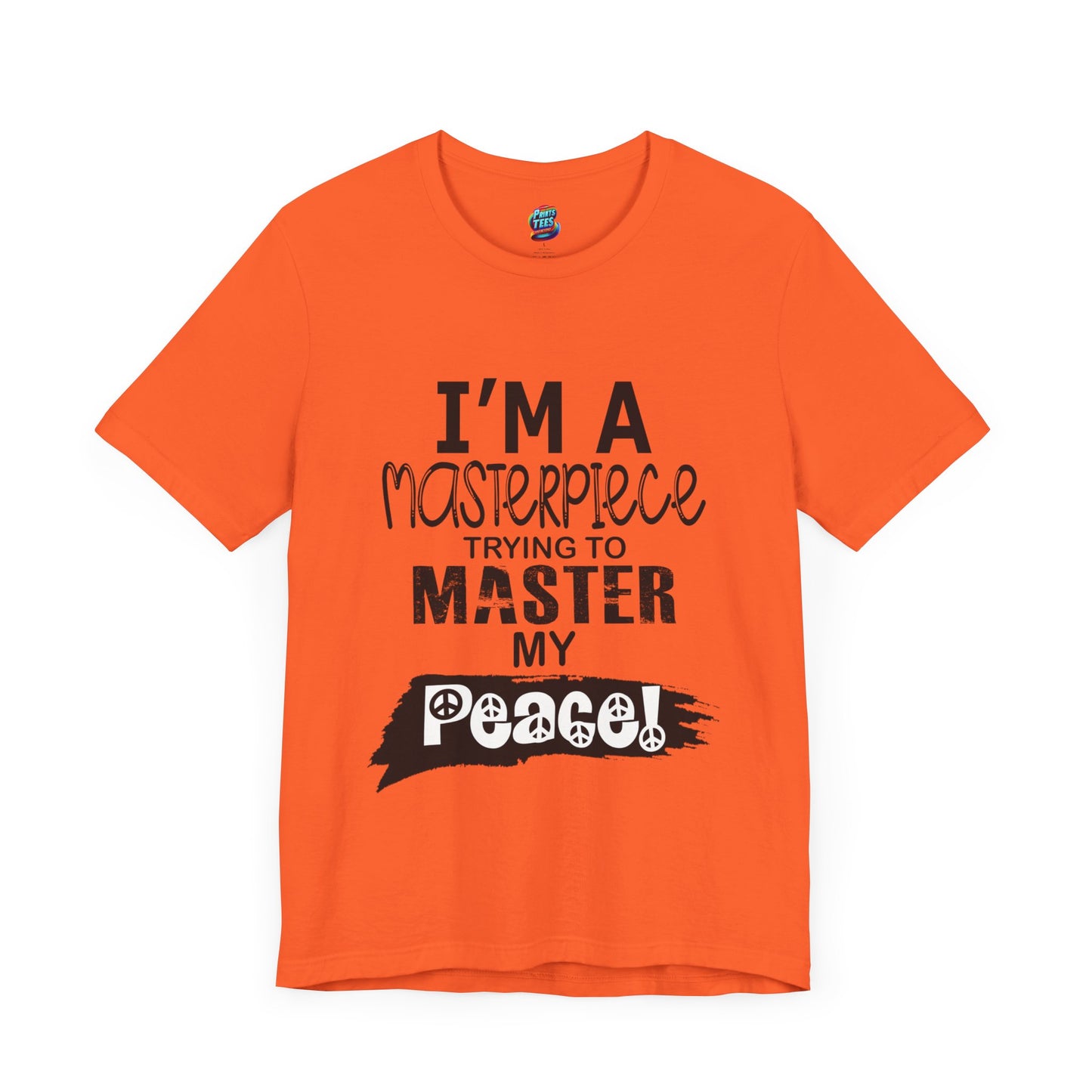 Master Peace-Black-Jersey Knit T-Shirt
