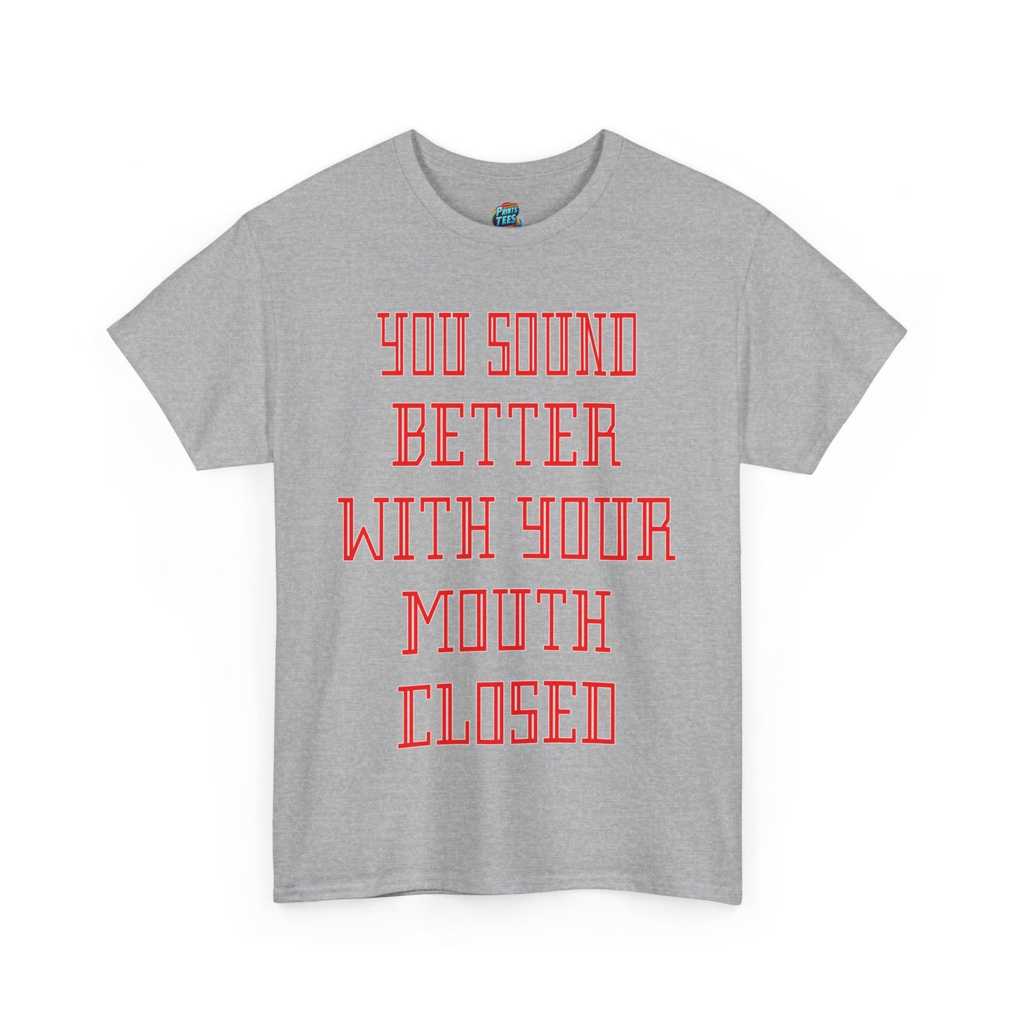 Mouth Closed-Heavy Cotton Classic Tee
