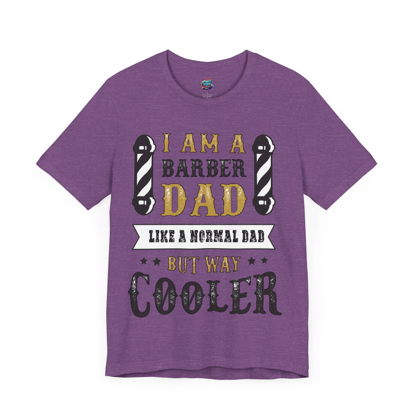 Cool Barber Dad-Jersey Knit T-Shirt