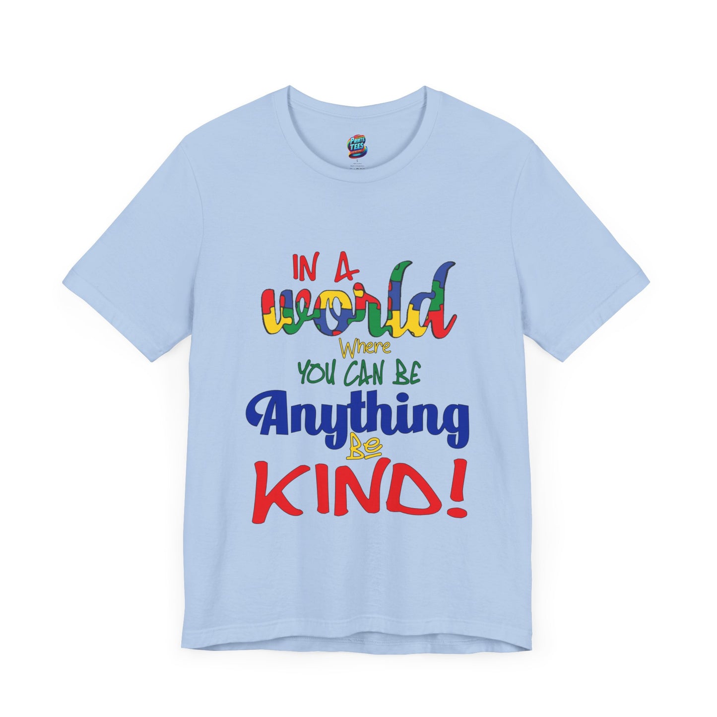 Be Kind-Jersey Knit T-Shirt
