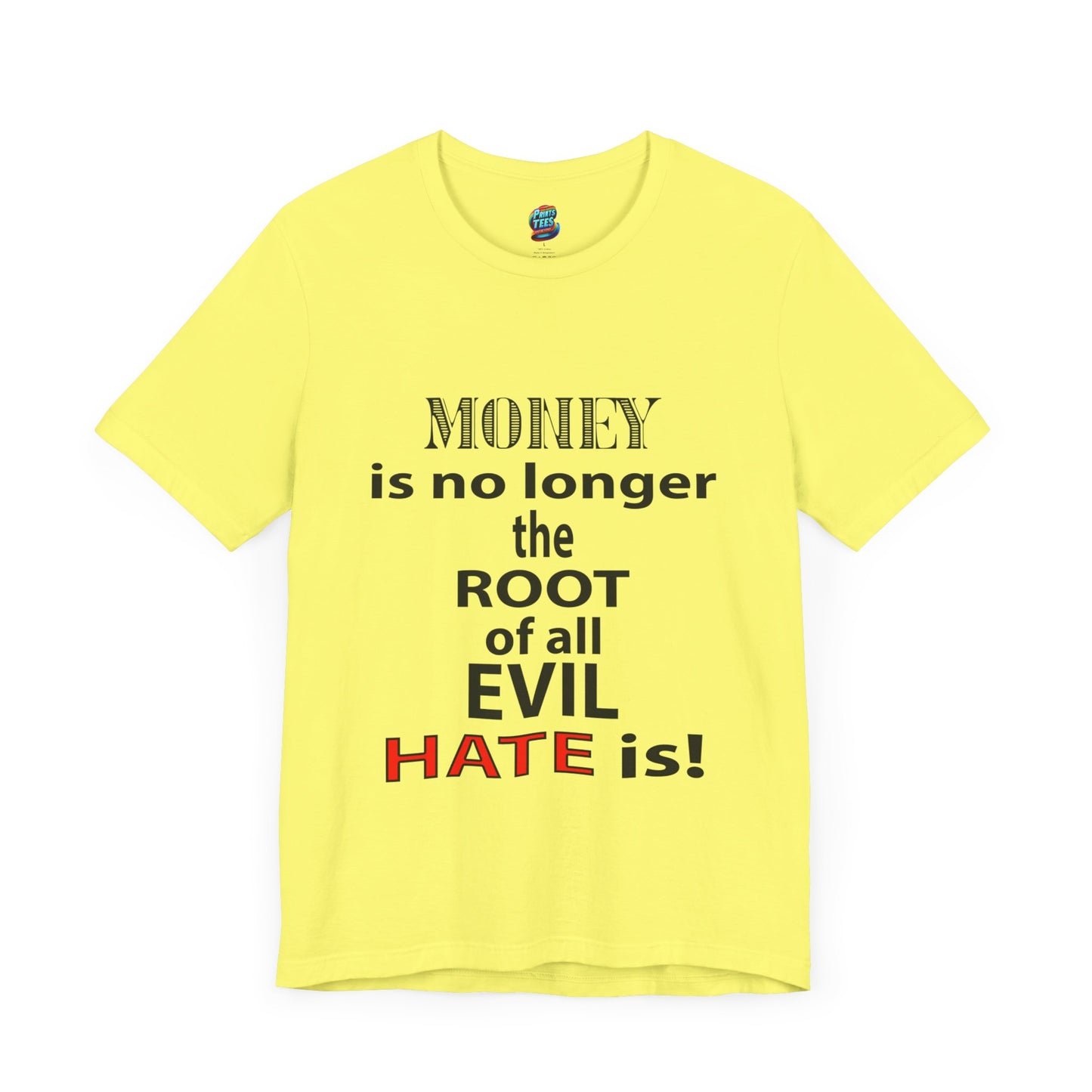 Root of Evil-Hate-Jersey Knit T-Shirt