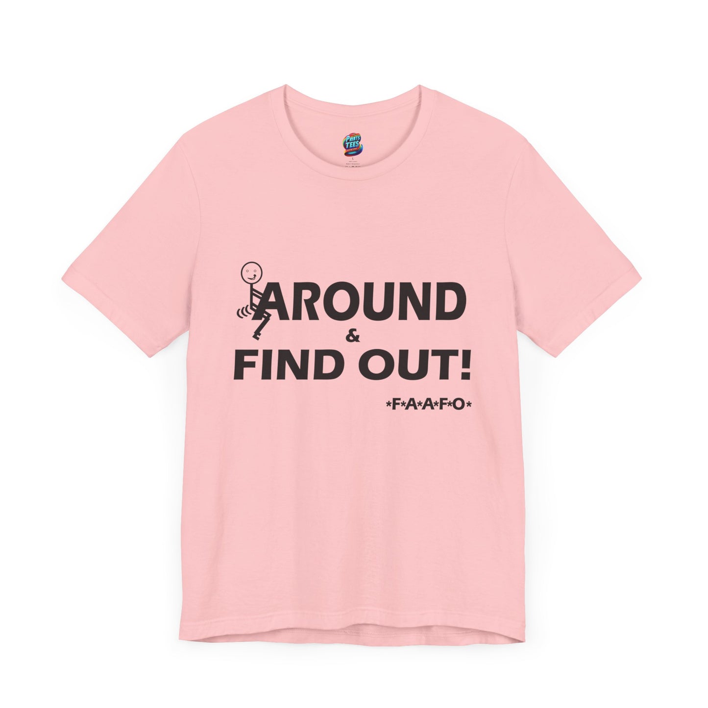 Fu(k Around-Jersey Knit T-Shirt