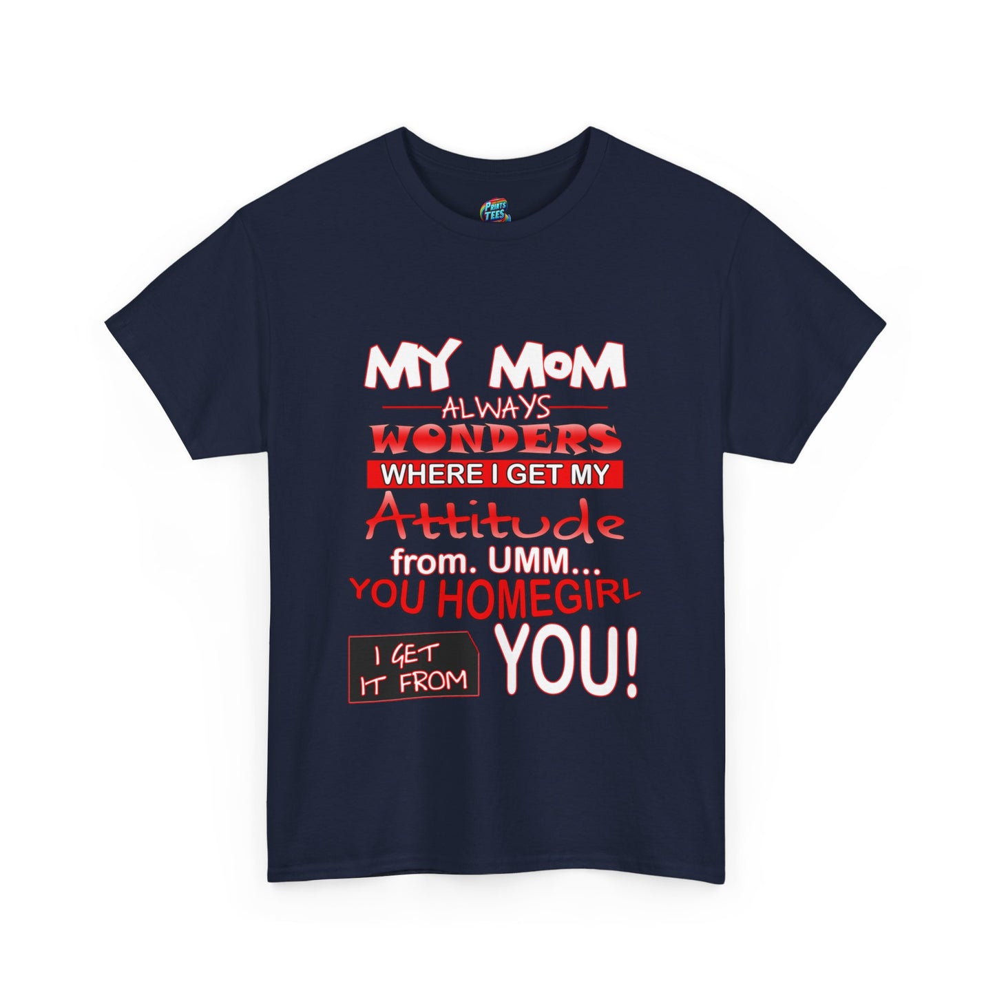 Attitude-Heavy Cotton Classic Tee