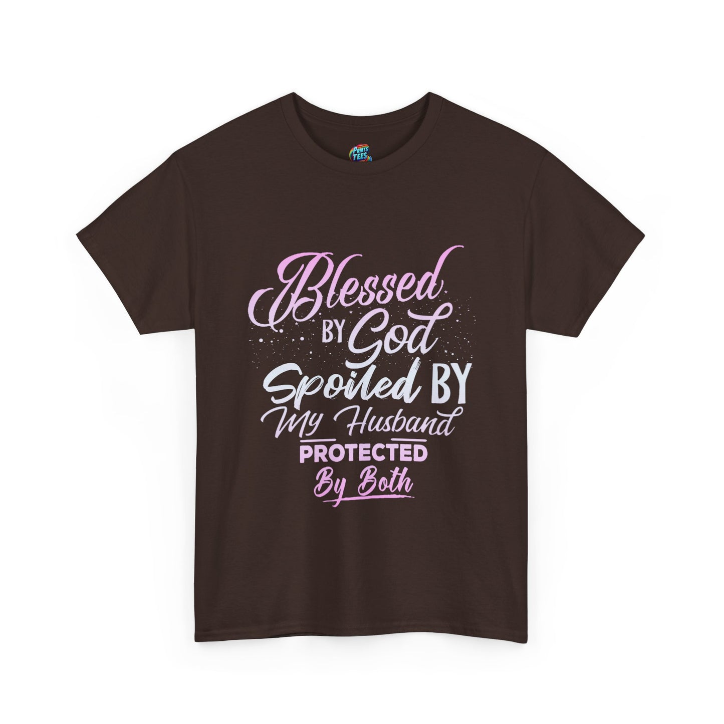 Blessed & Spoiled Gradient-Heavy Cotton Classic Tee