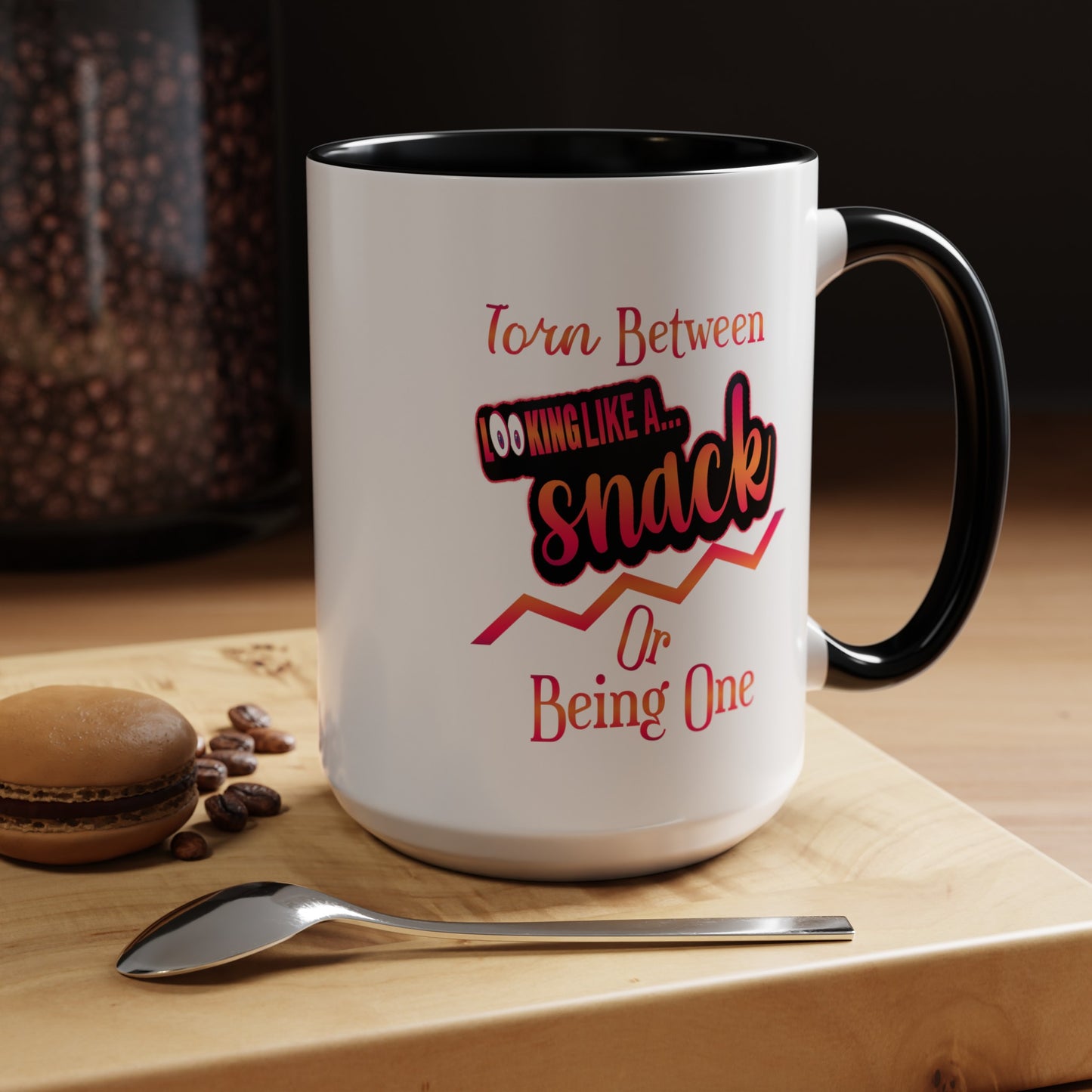 A Snack-Accent Coffee Mug (11, 15oz)