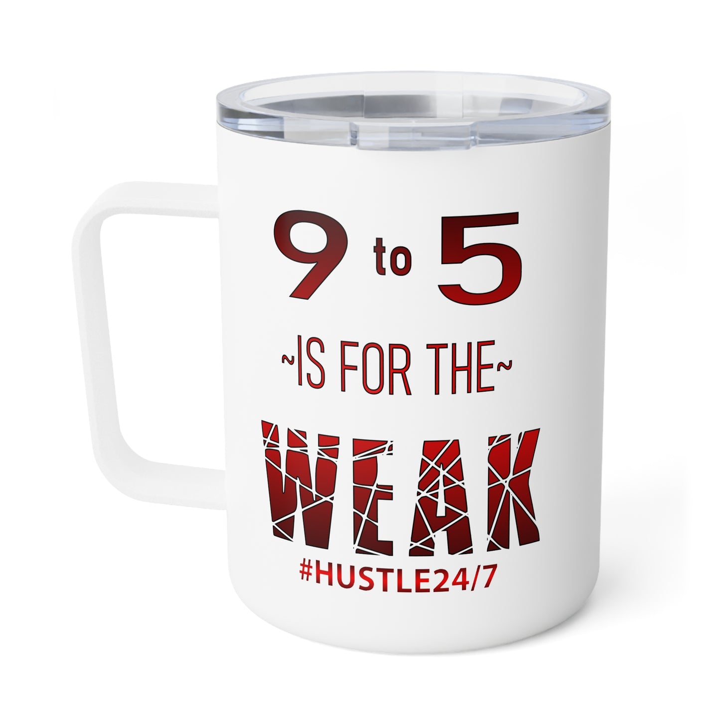 9 to 5-Insulated Coffee Mug, 10oz