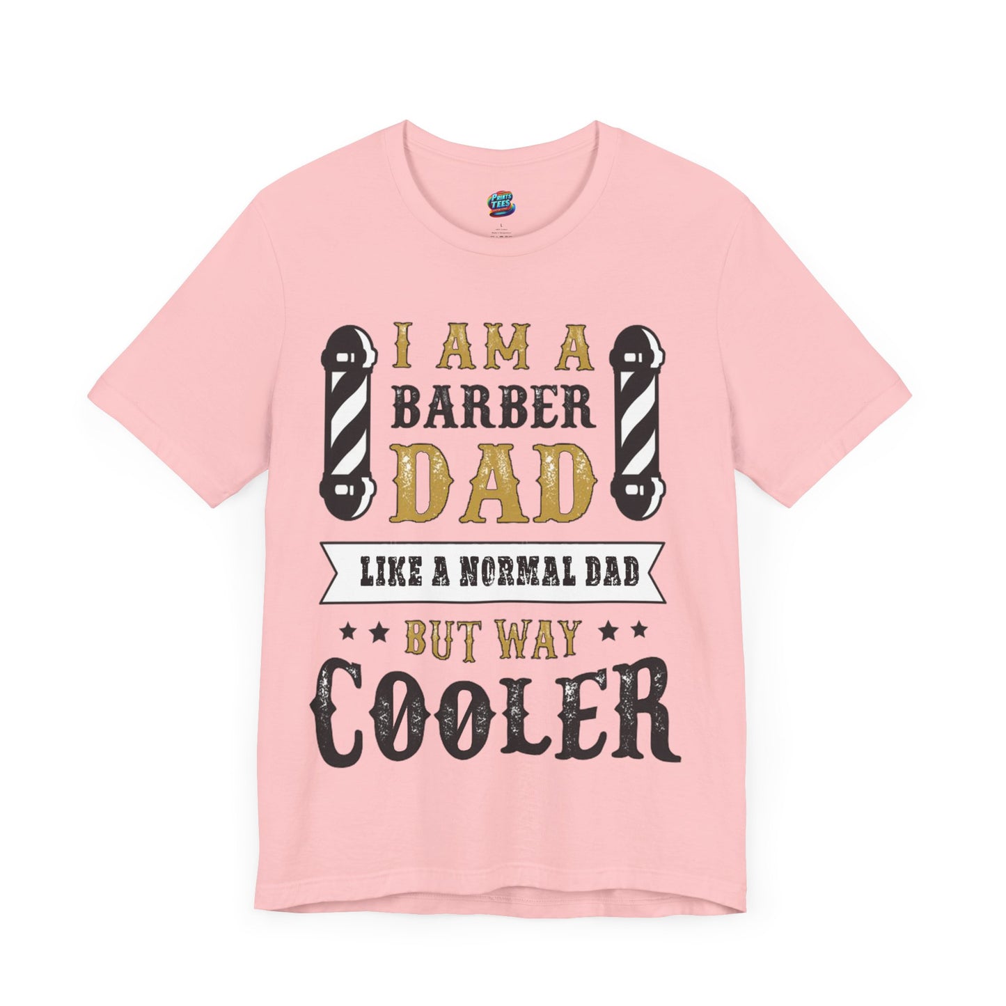 Cool Barber Dad-Jersey Knit T-Shirt