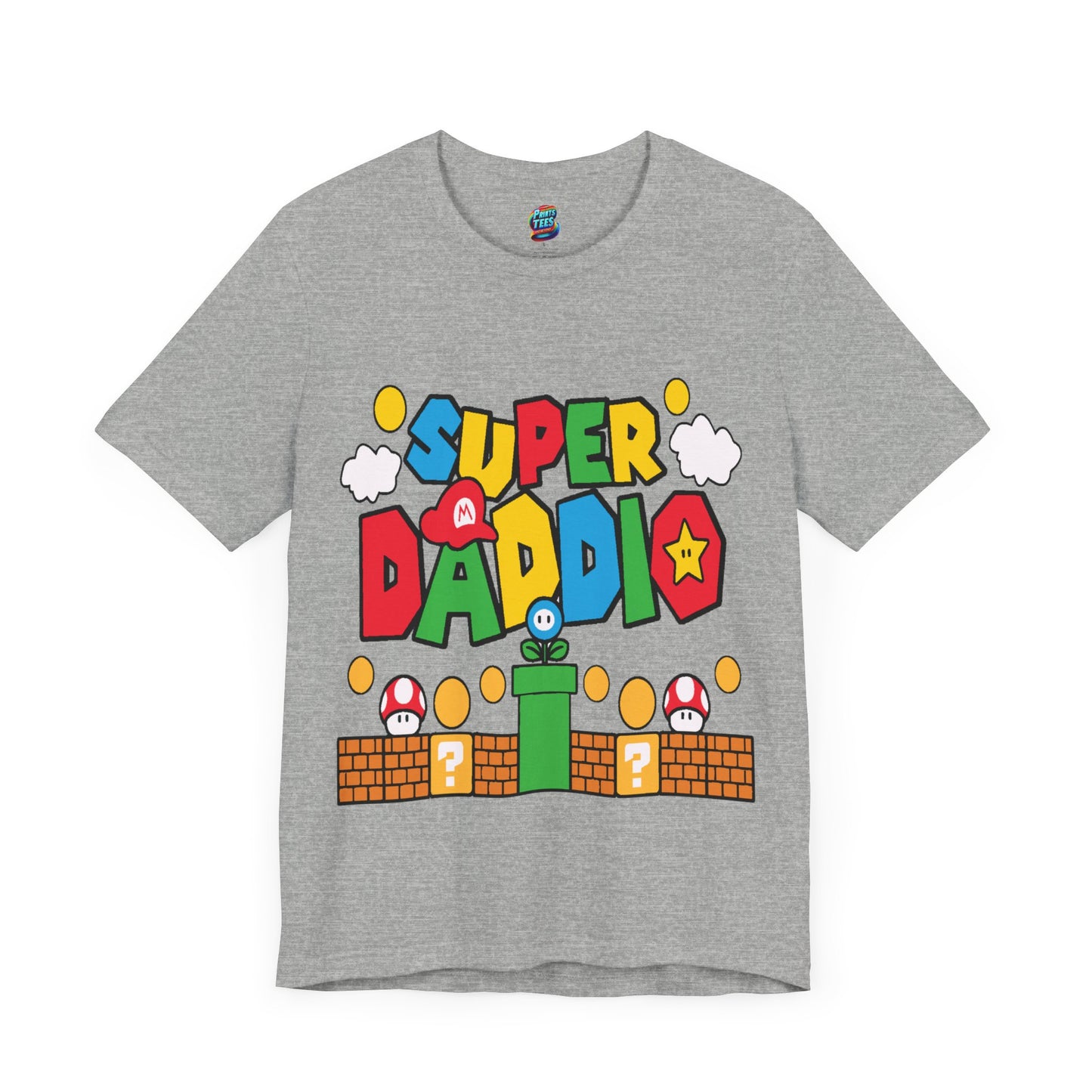 Super Daddio-Jersey Knit T-Shirt