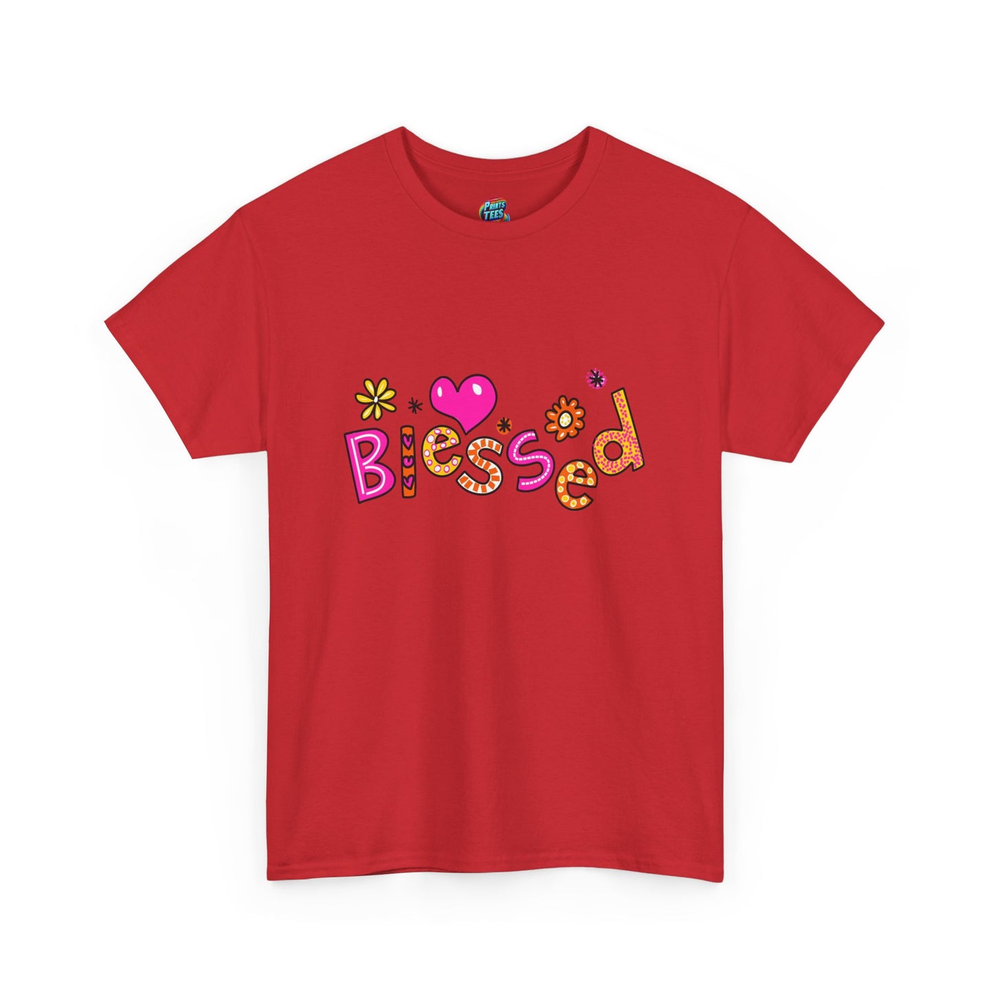 Blessed Flowers-Heavy Cotton Classic Tee