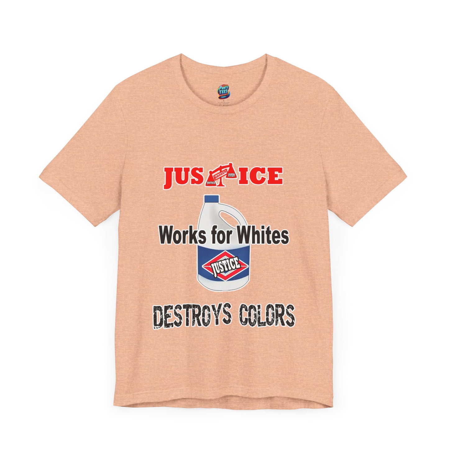 Justice System-Jersey Knit T-Shirt