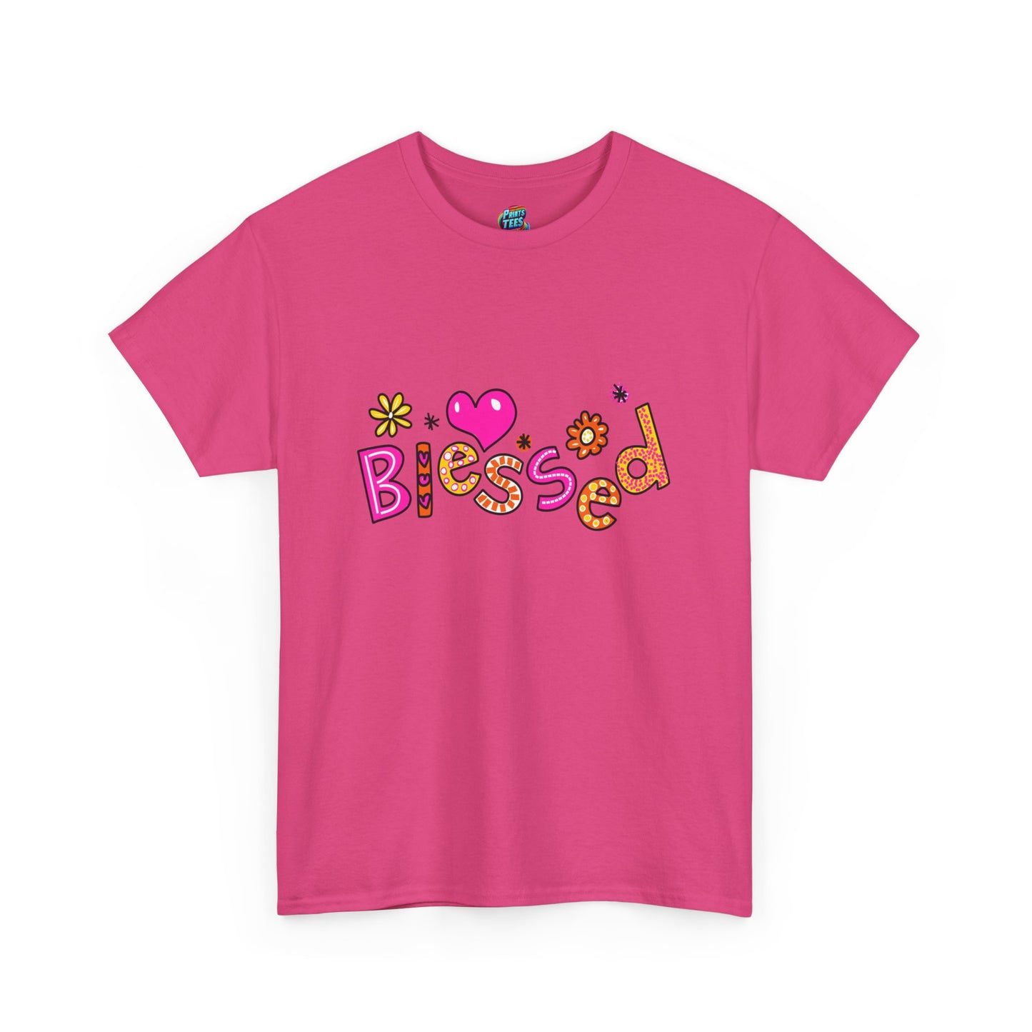 Blessed Flowers-Heavy Cotton Classic Tee