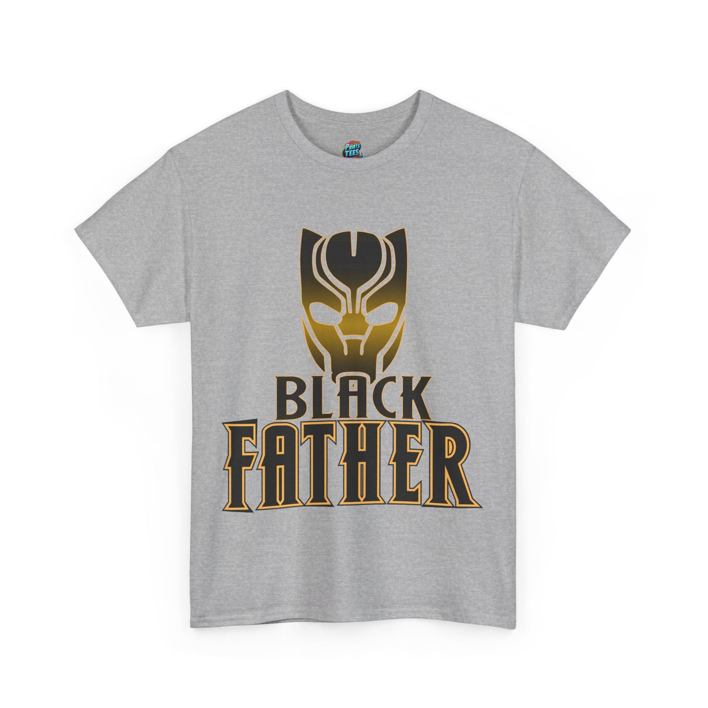 Black Panther Father-Heavy Cotton Classic Tee