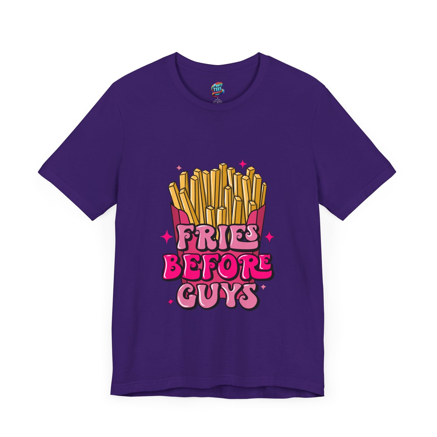 Fries Before Guys-Jersey Knit T-Shirt