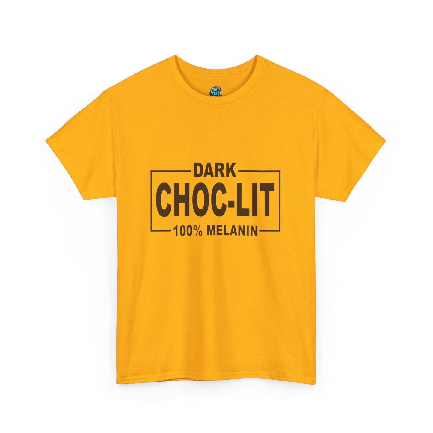 Dark Choc-Lit-Heavy Cotton Classic Tee