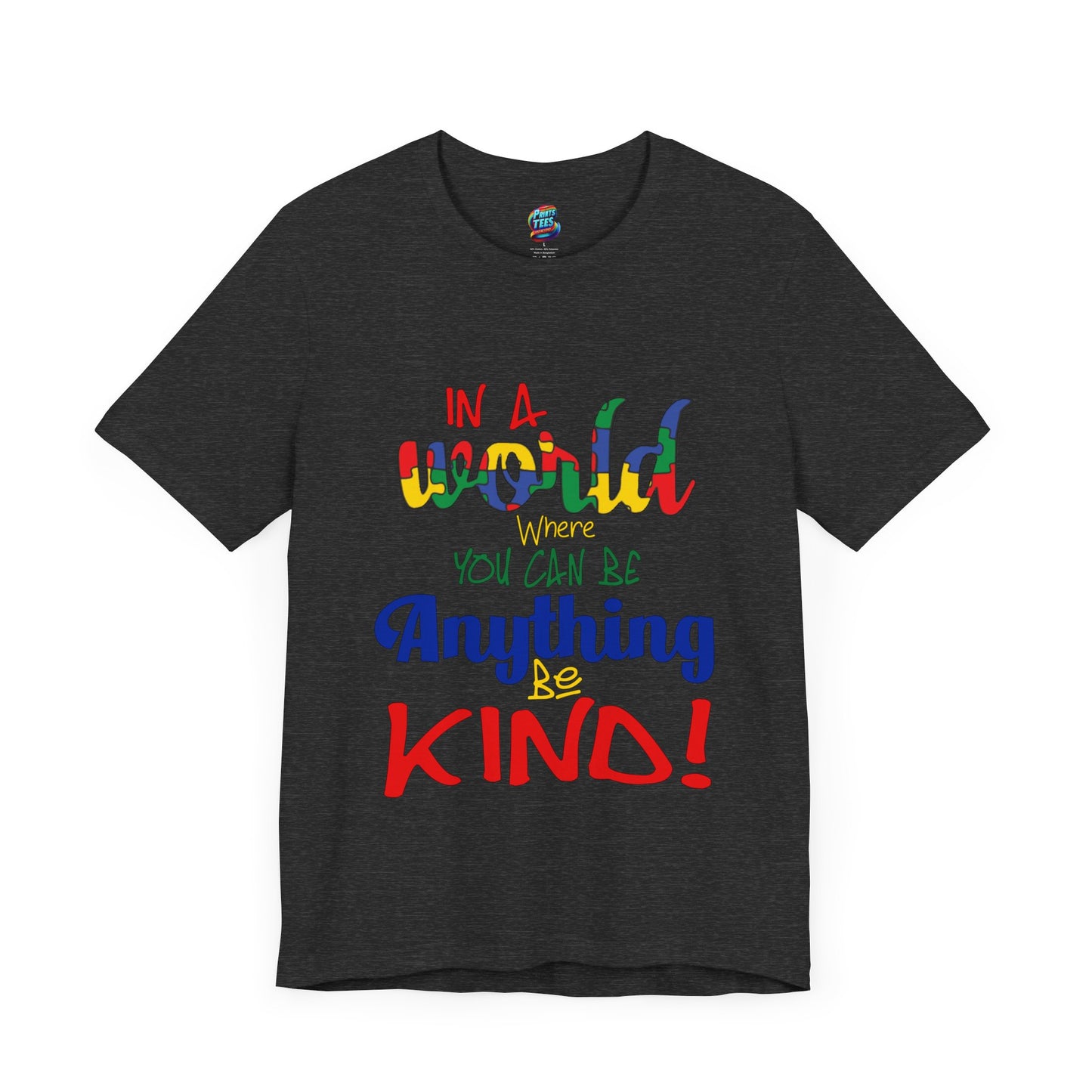 Be Kind-Jersey Knit T-Shirt