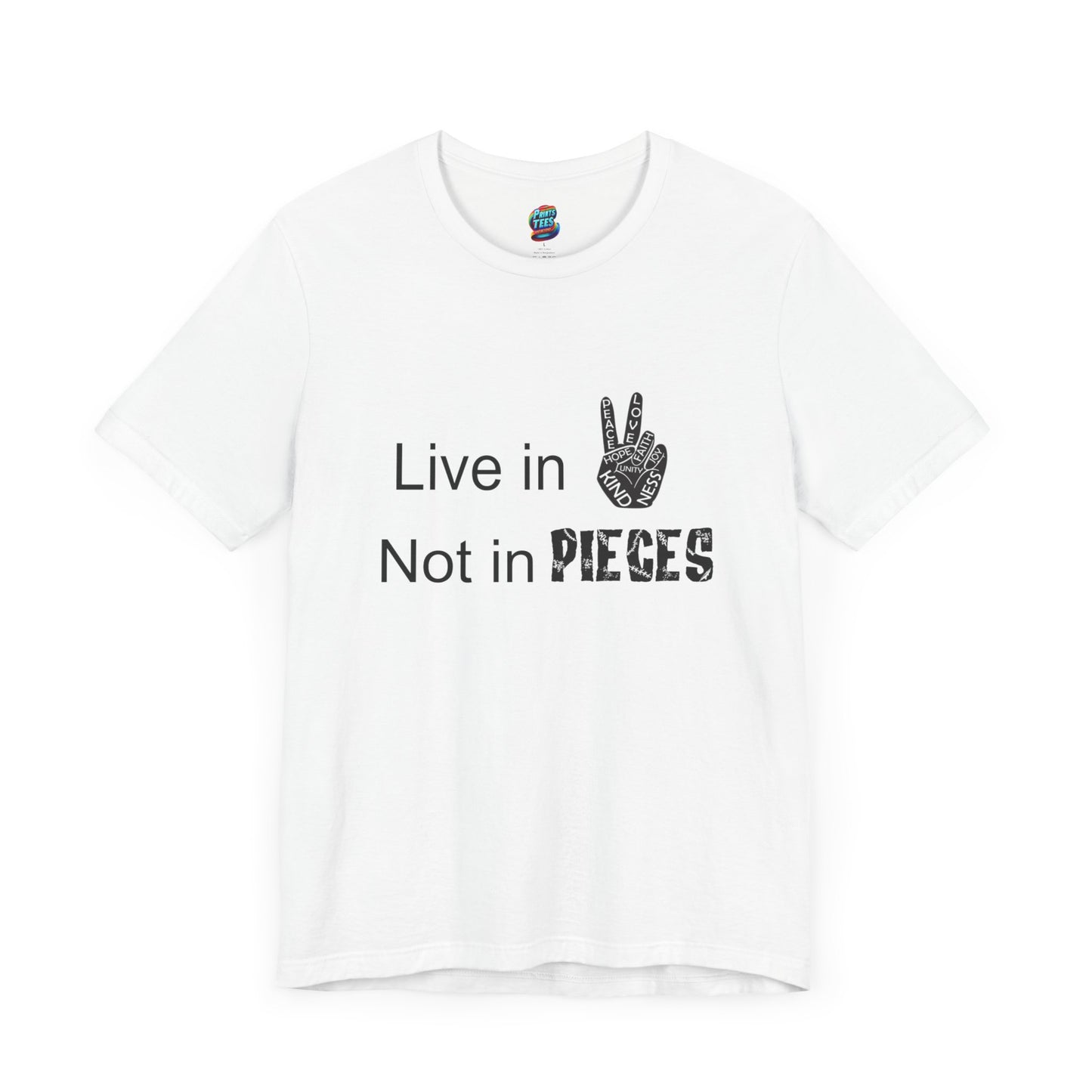 In Peace-Jersey Knit T-Shirt