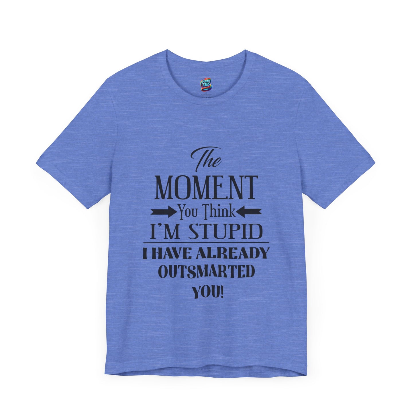 Outsmarted-Jersey Knit T-Shirt