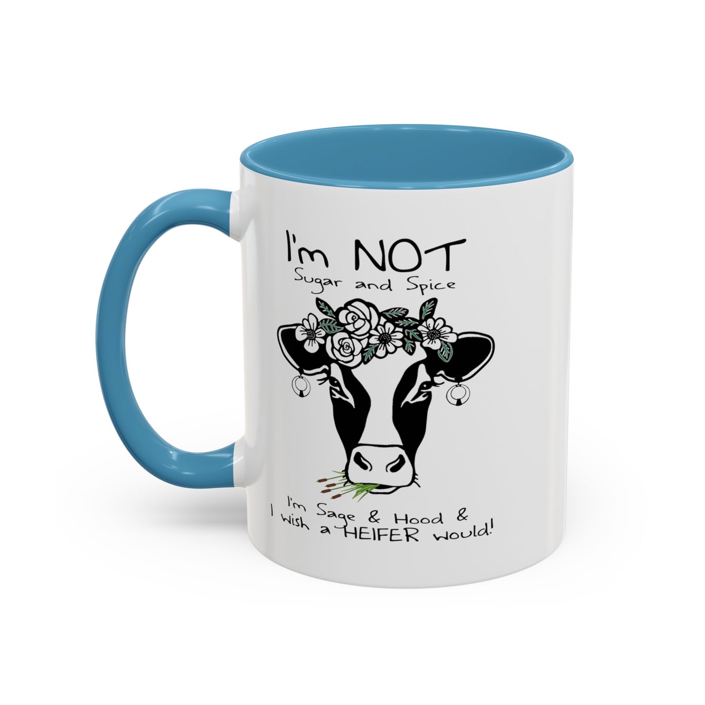 Sage and Hood-Accent Coffee Mug (11, 15oz)