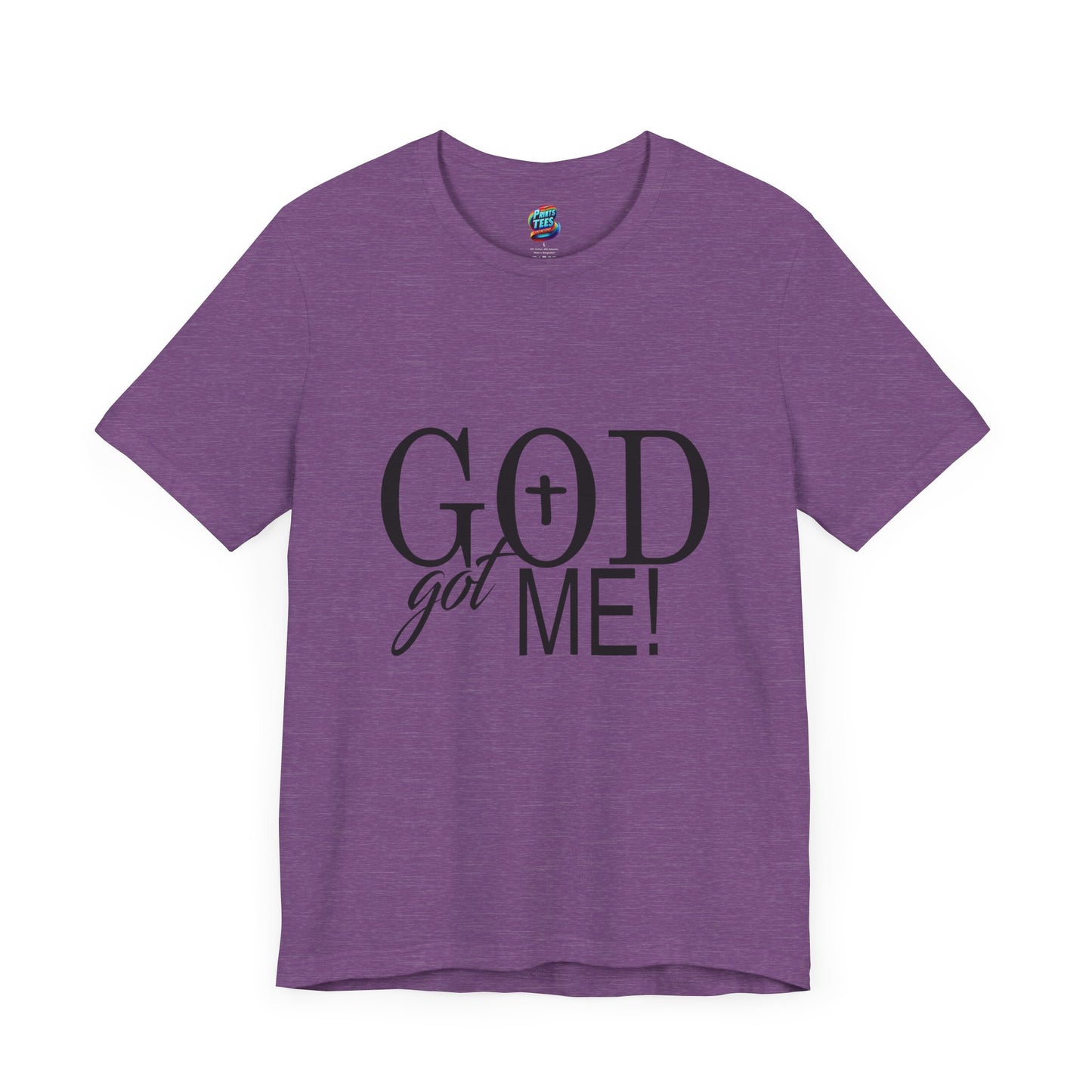 God Got Me-Jersey Knit T-Shirt