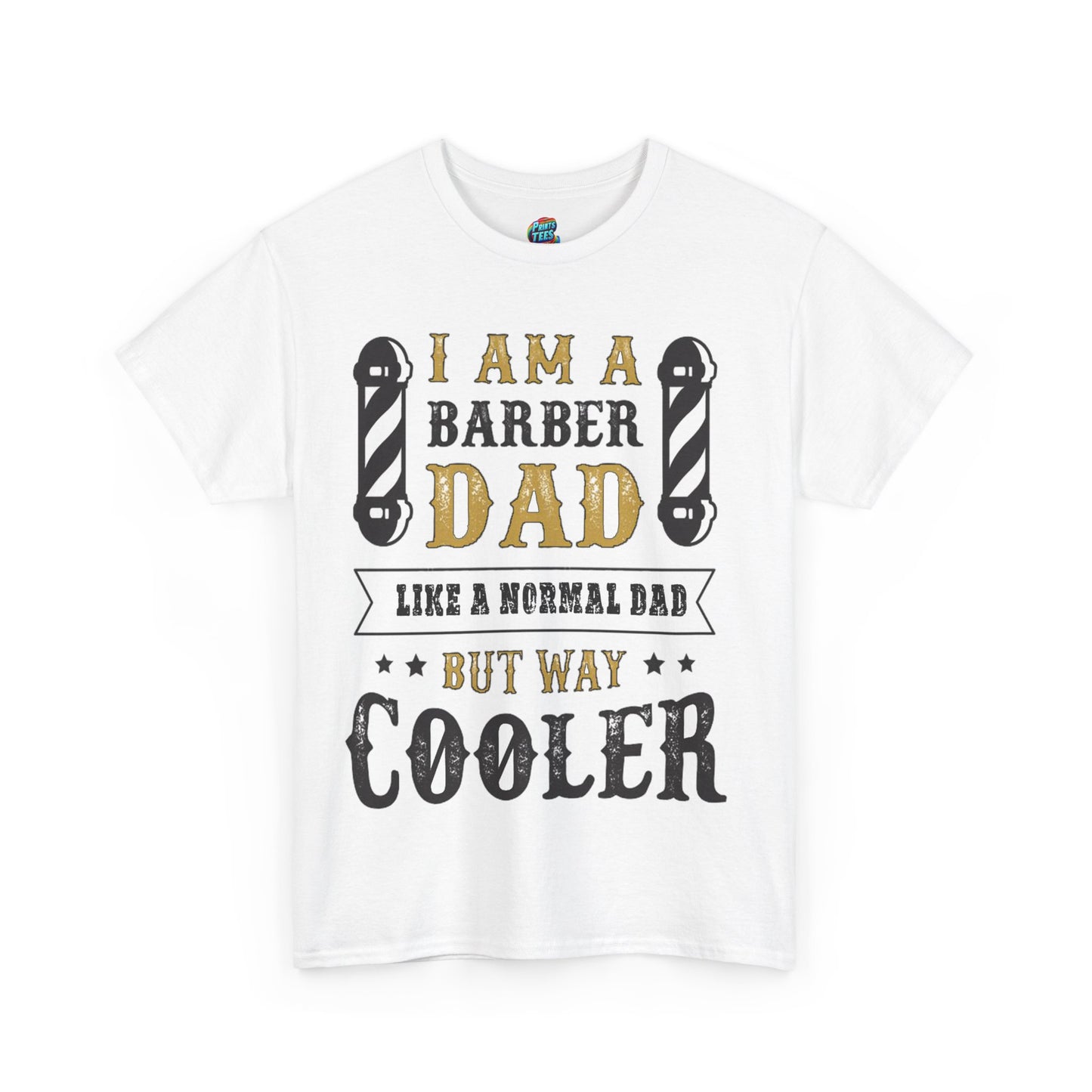 Cool Barber Dad-Heavy Cotton Classic Tee