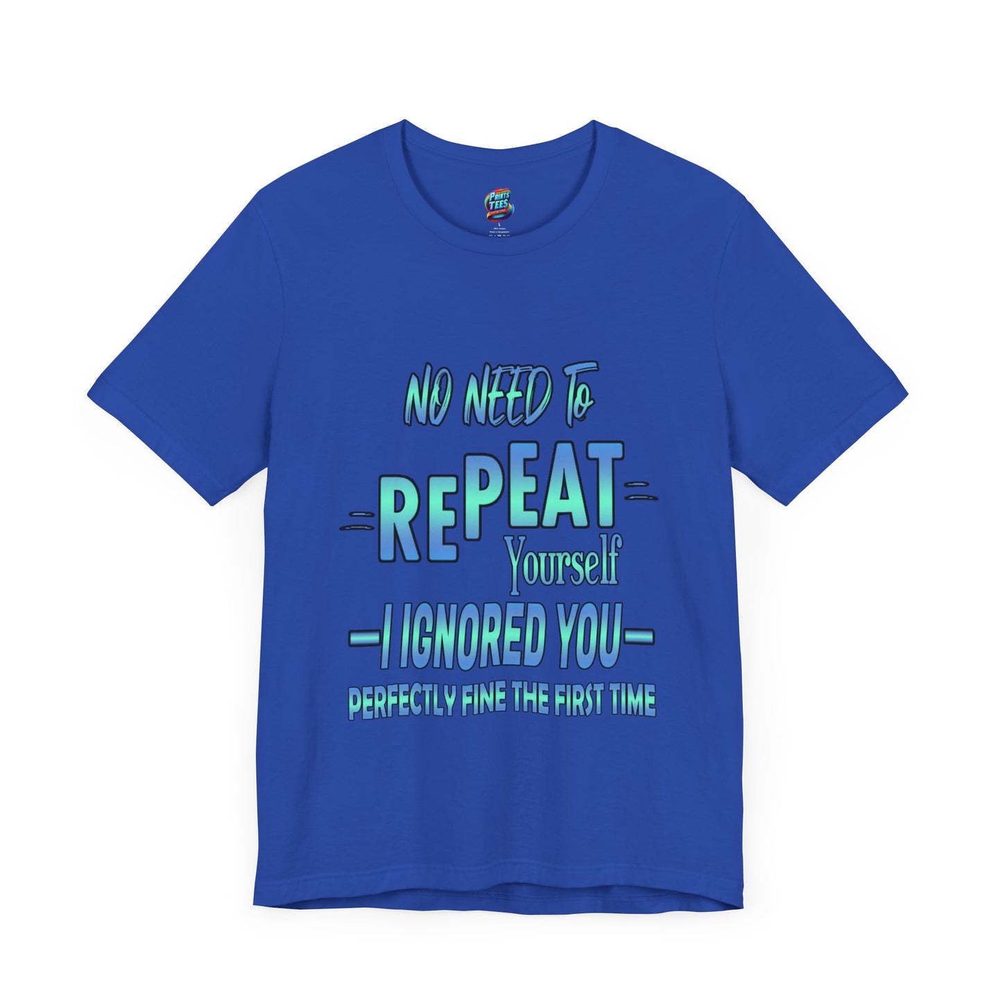Ignored-first time-Jersey Knit T-Shirt