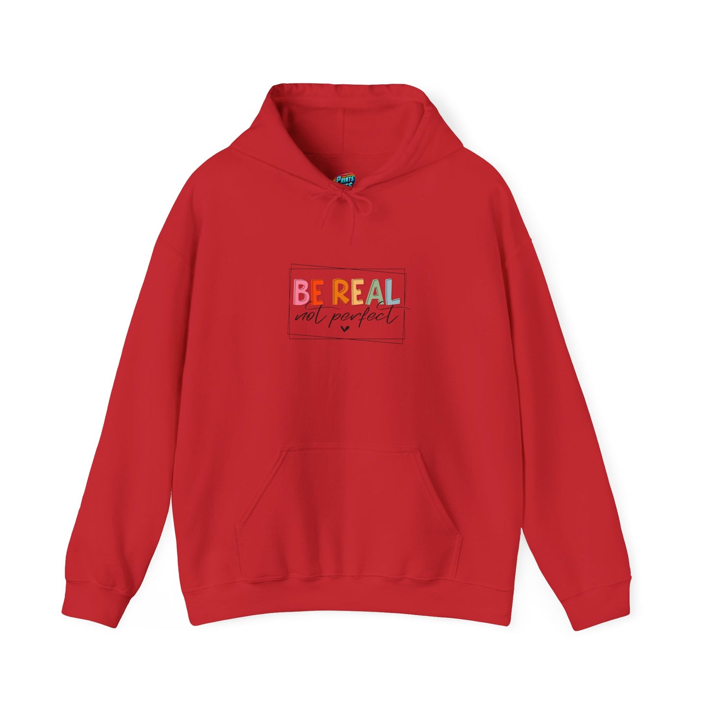 Be Real Not Perfect-Heavy Blend™ Classic Hoodie