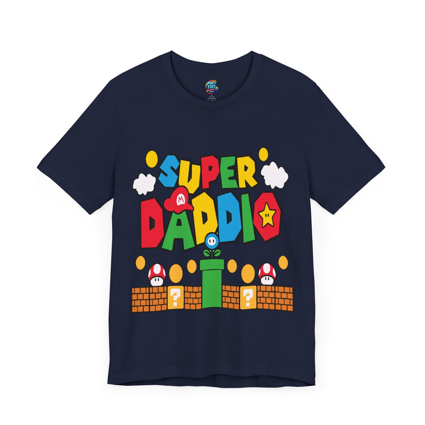 Super Daddio-Jersey Knit T-Shirt