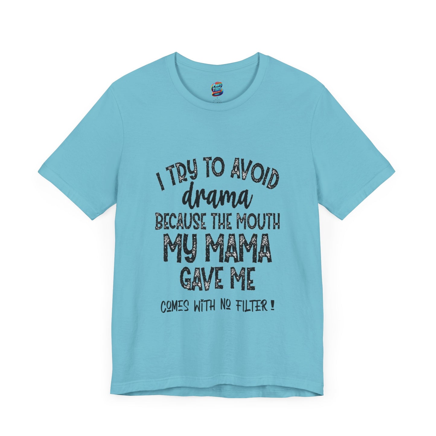 No Filter-Jersey Knit T-Shirt
