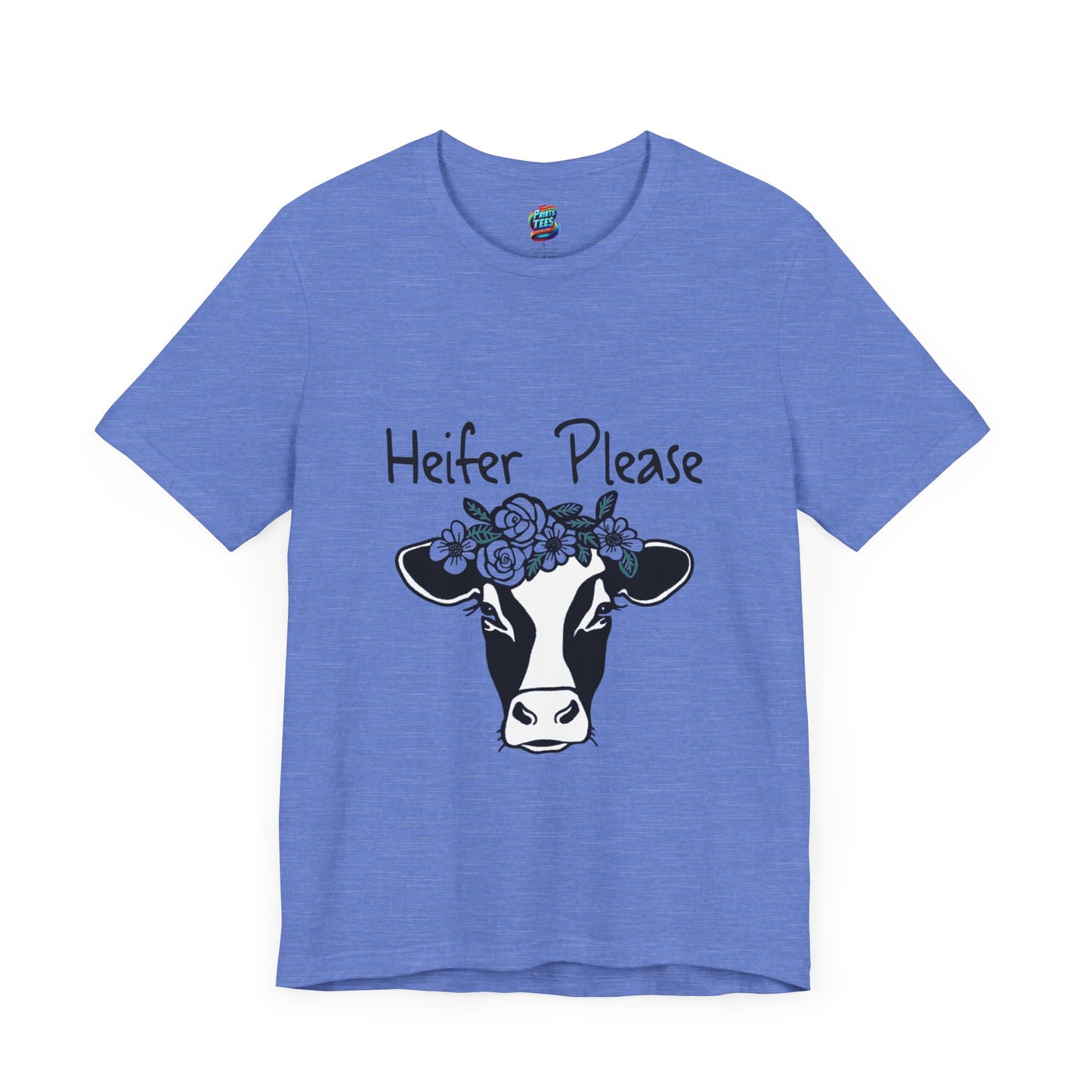 Heifer Please-Jersey Knit T-Shirt