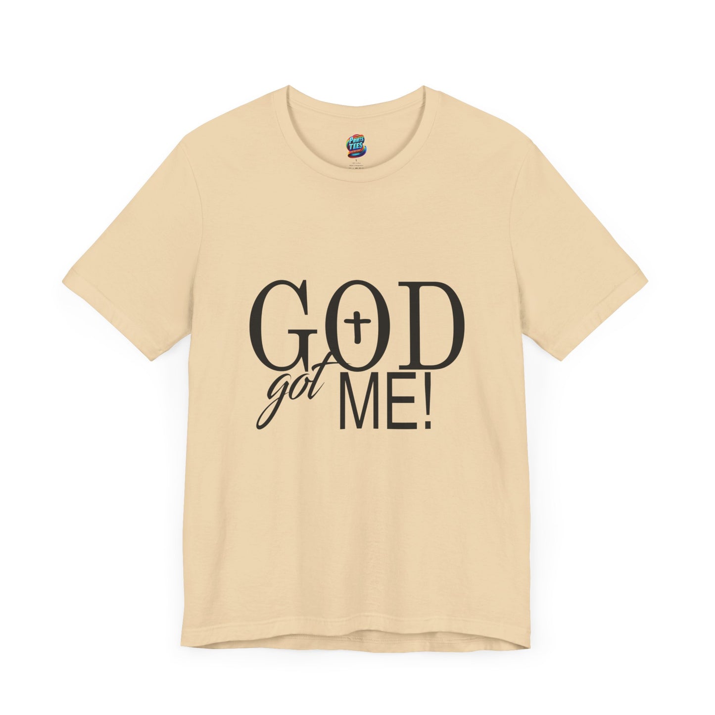 God Got Me-Jersey Knit T-Shirt