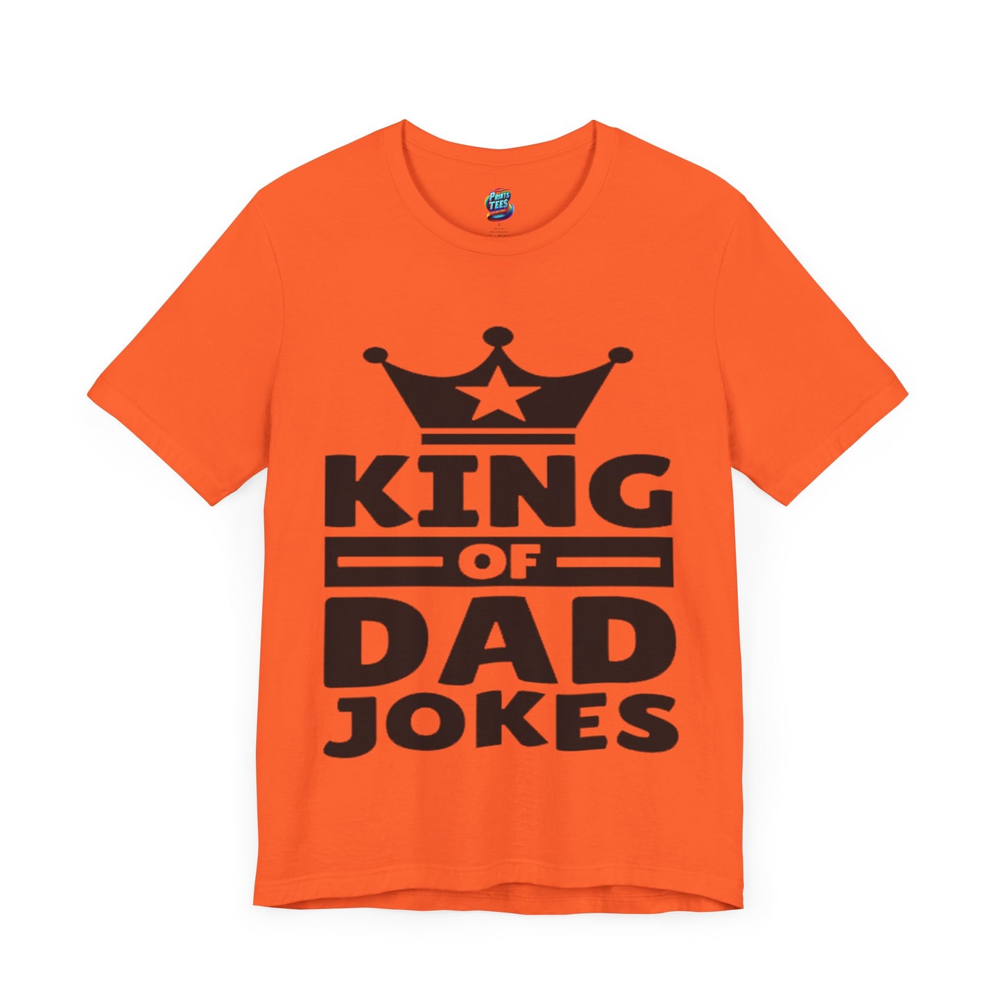 King of Dad Jokes-Jersey Knit T-Shirt