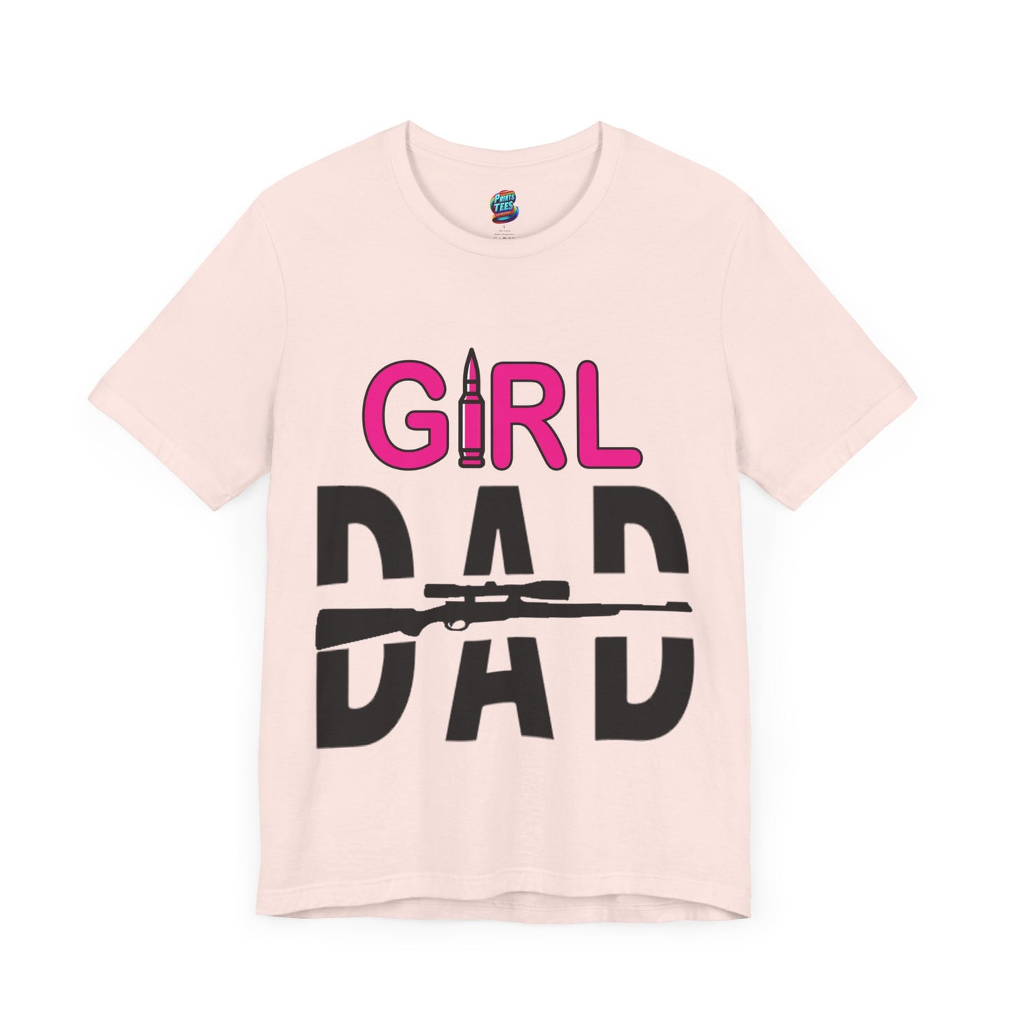 Girl Dad-Jersey Knit T-Shirt