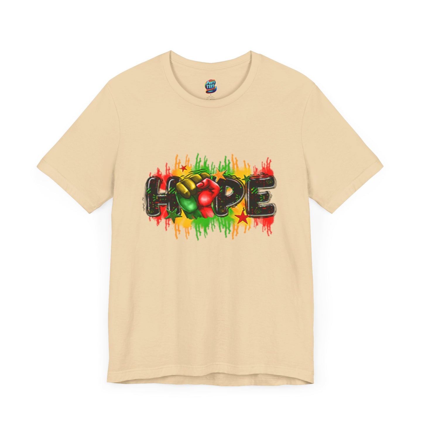 Hope Fist-Jersey Knit T-Shirt