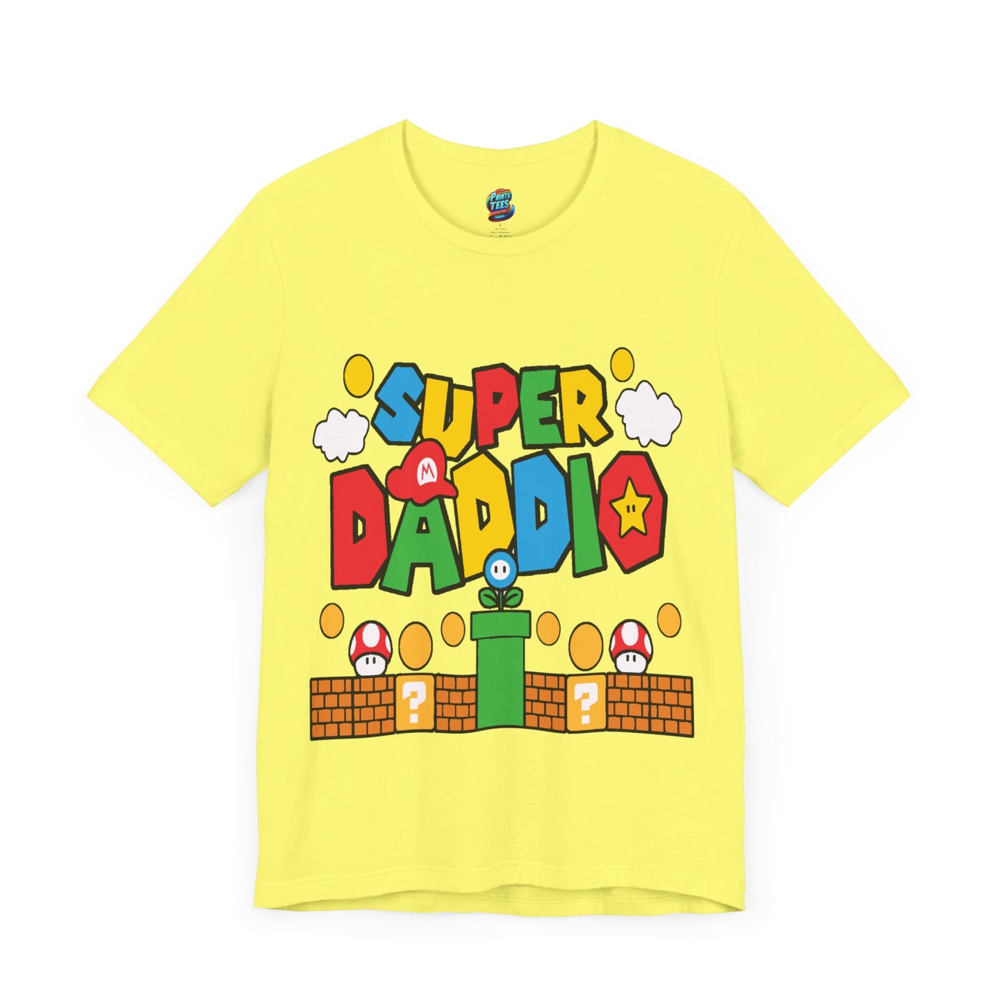 Super Daddio-Jersey Knit T-Shirt