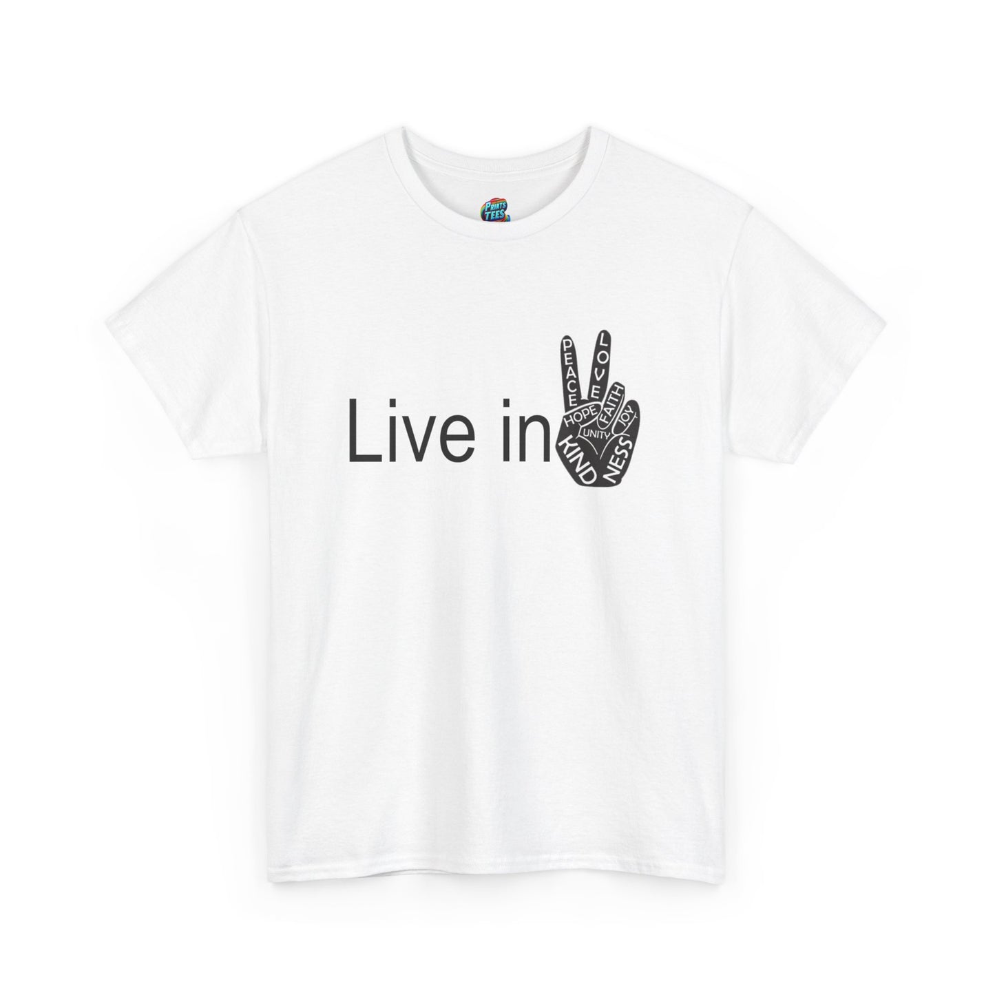 Hand Peace-Heavy Cotton Classic Tee