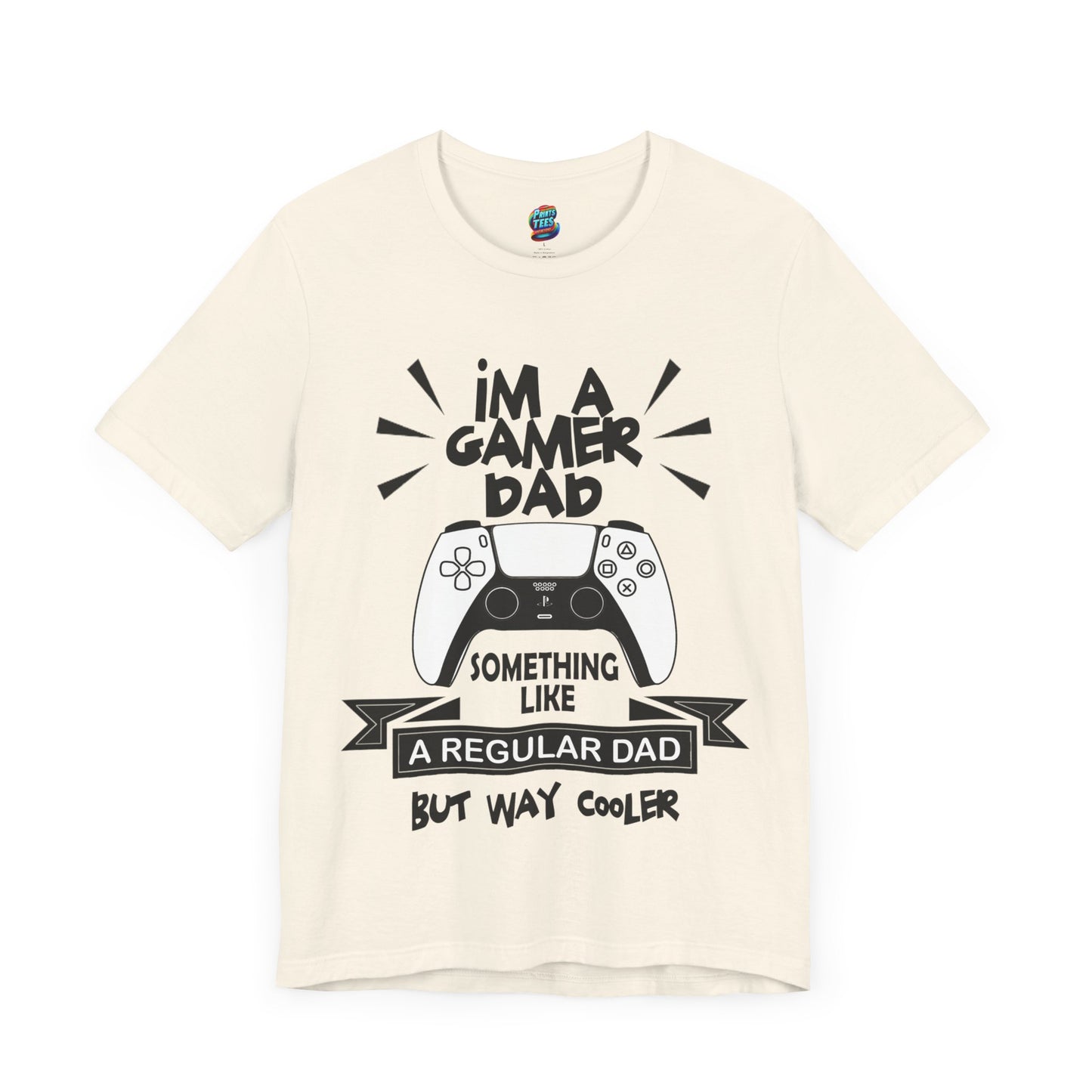 Gamer Dad-Jersey Knit T-Shirt