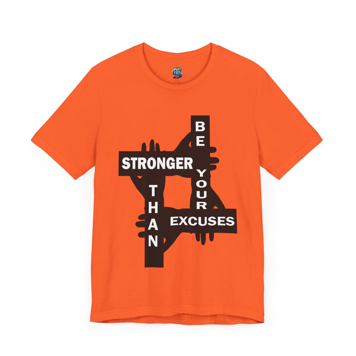 Be Stronger-Jersey Knit T-Shirt