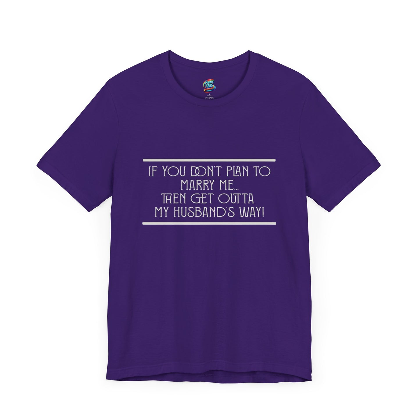 Marry Me-Jersey Knit T-Shirt