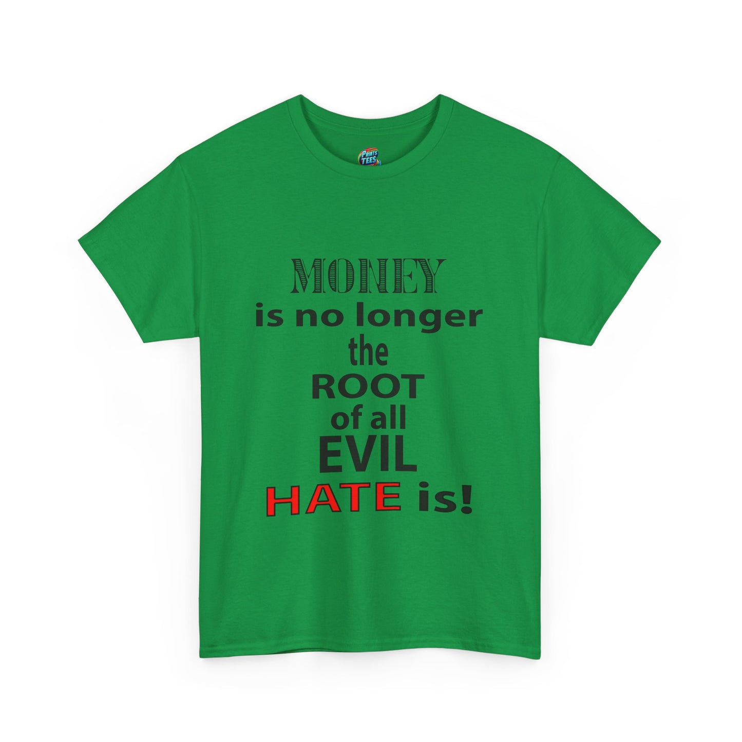 Root of Evil-Hate-Heavy Cotton Classic Tee