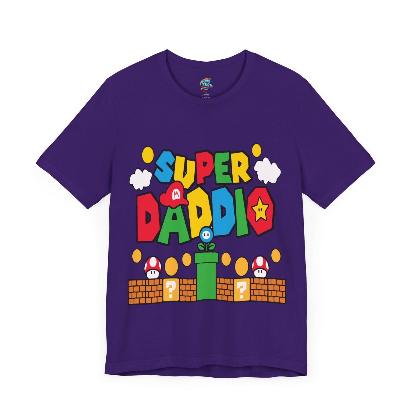 Super Daddio-Jersey Knit T-Shirt