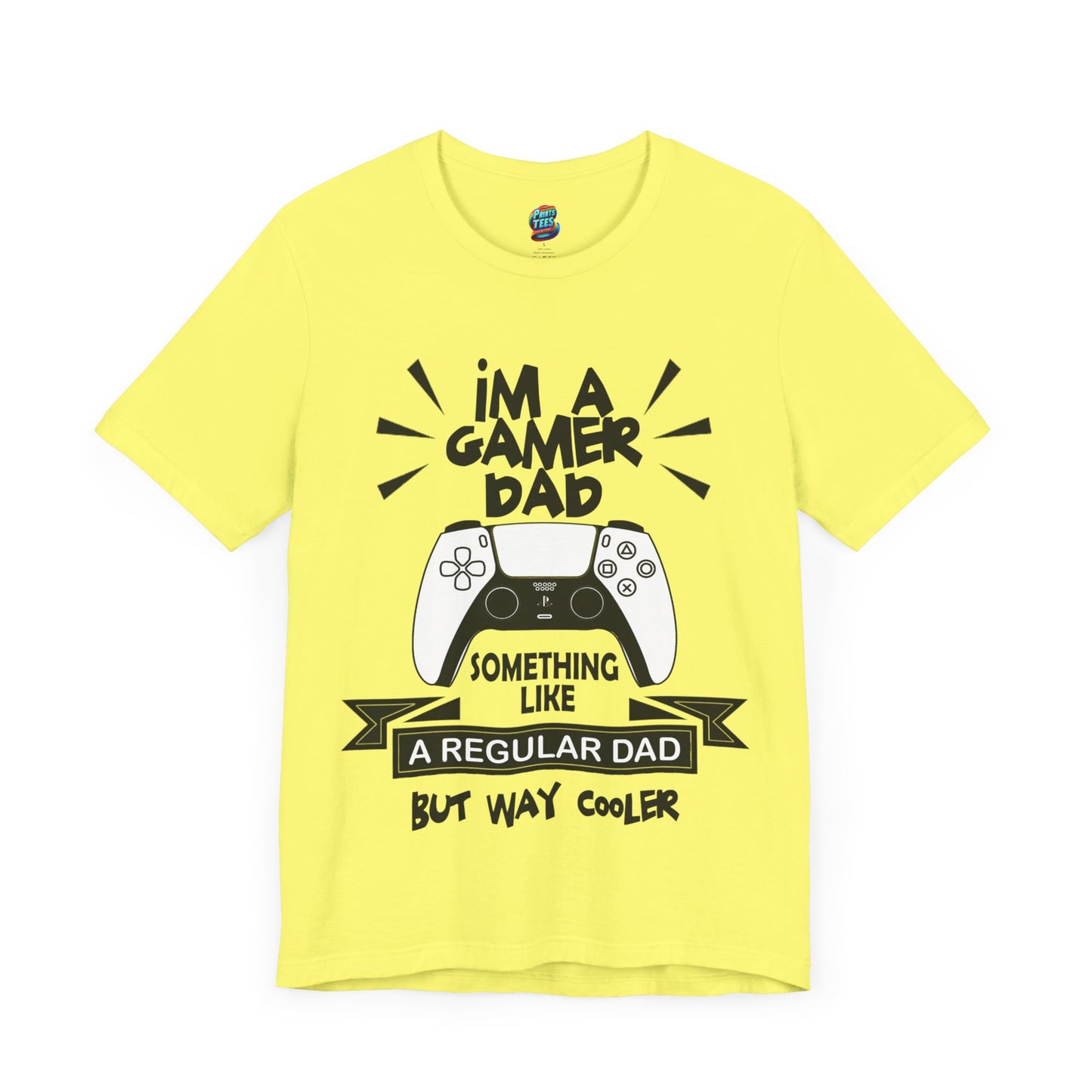 Gamer Dad-Jersey Knit T-Shirt