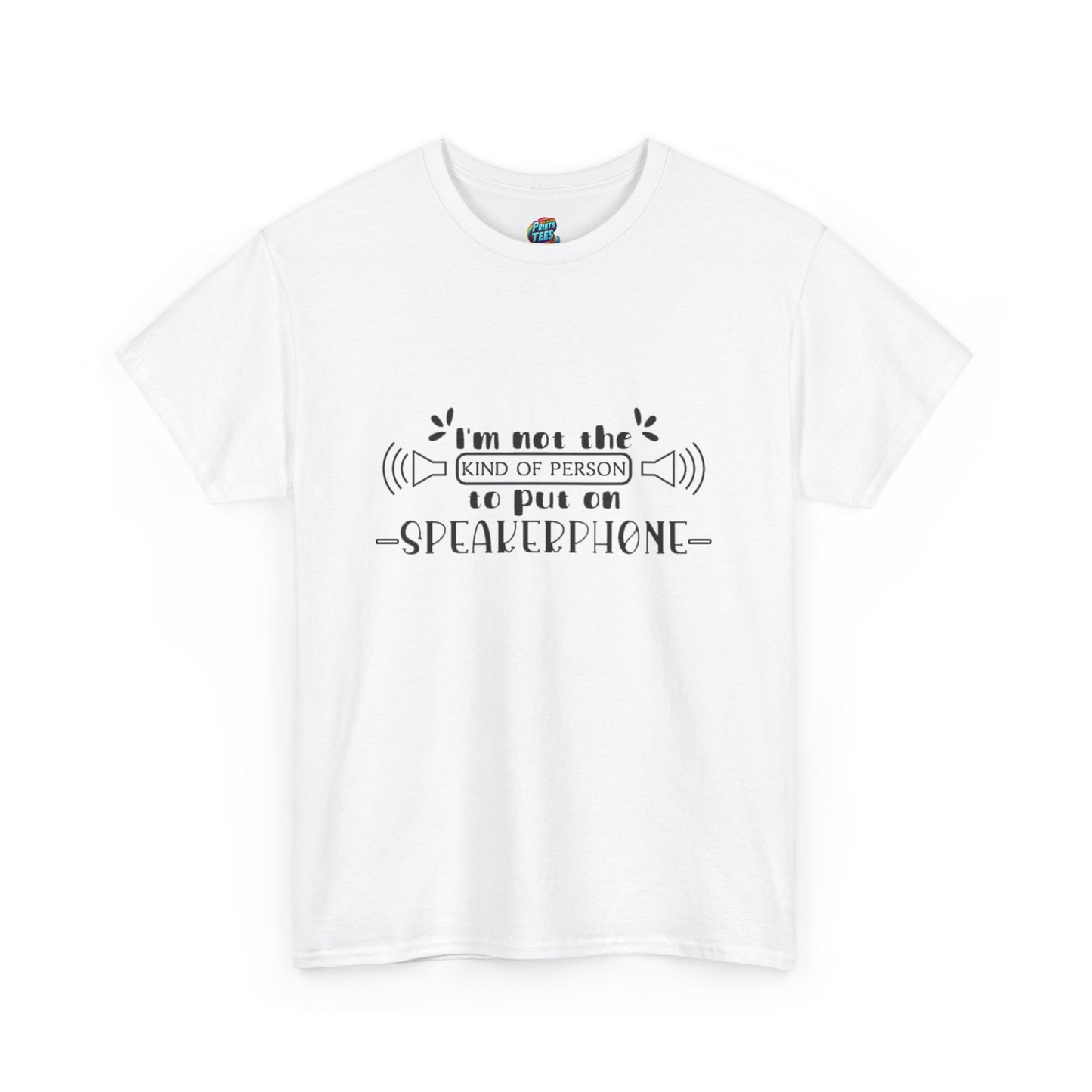 Speakerphone-Heavy Cotton Classic Tee